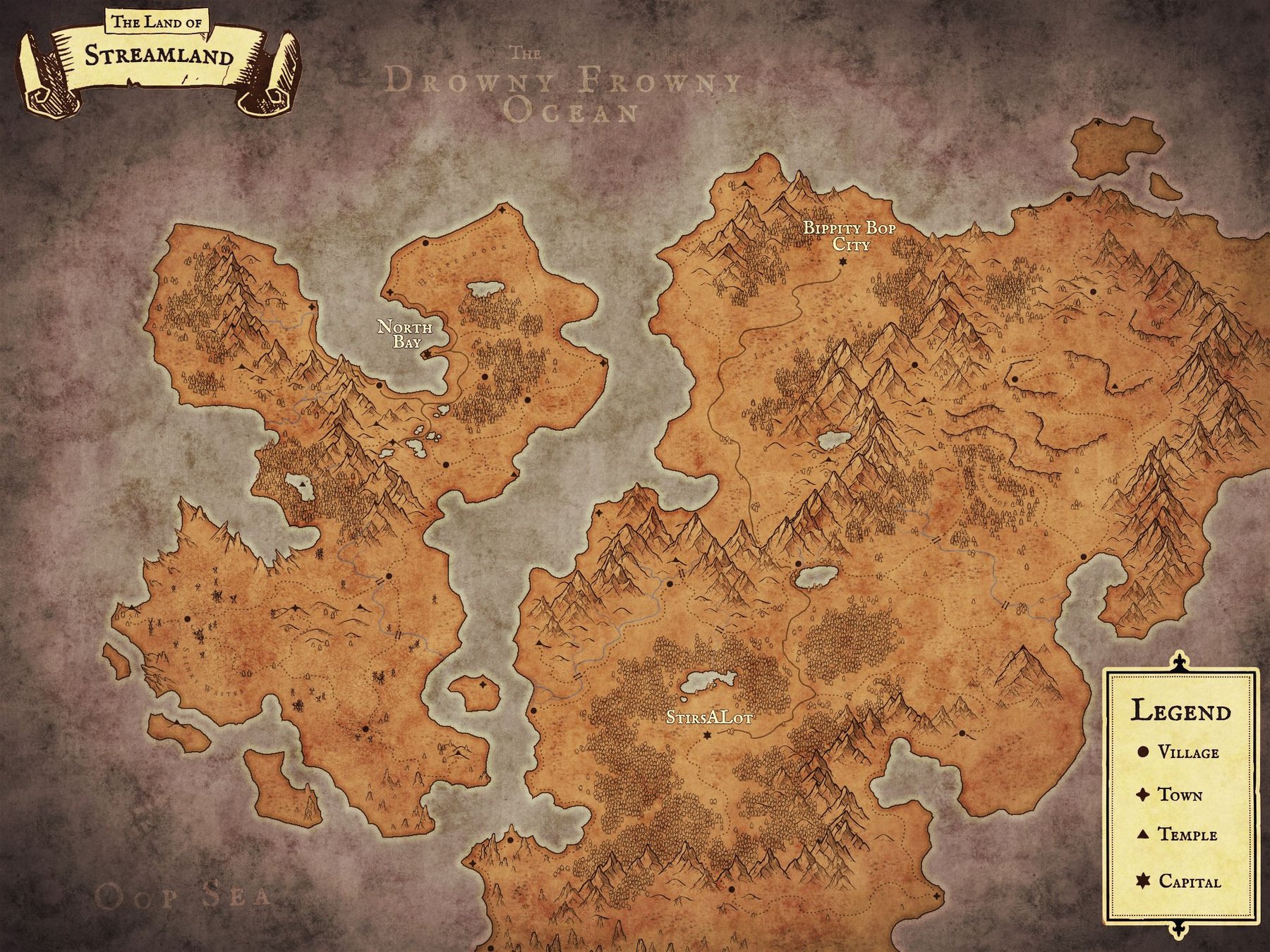 Parchment Map Stream