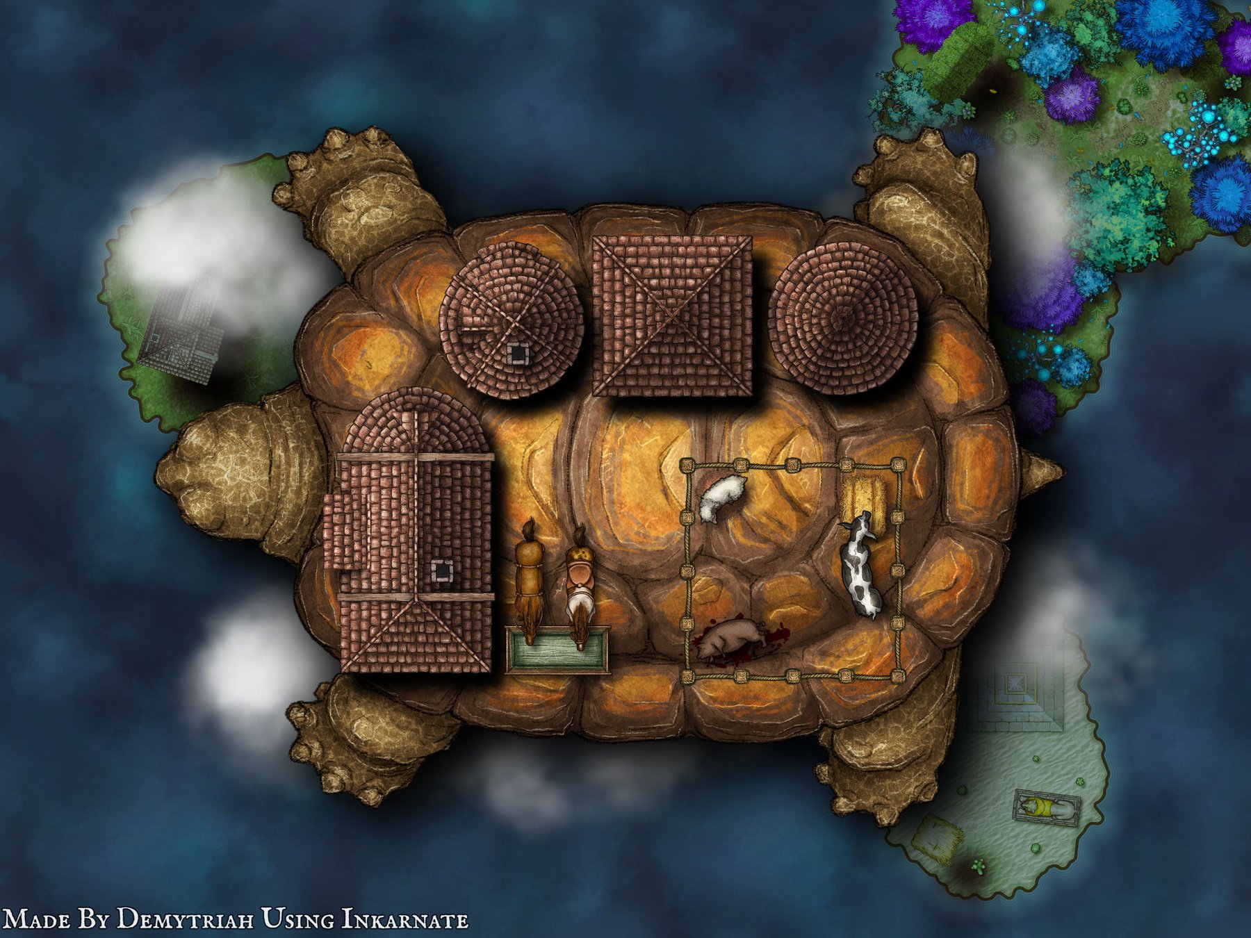 Floating Turtle Town