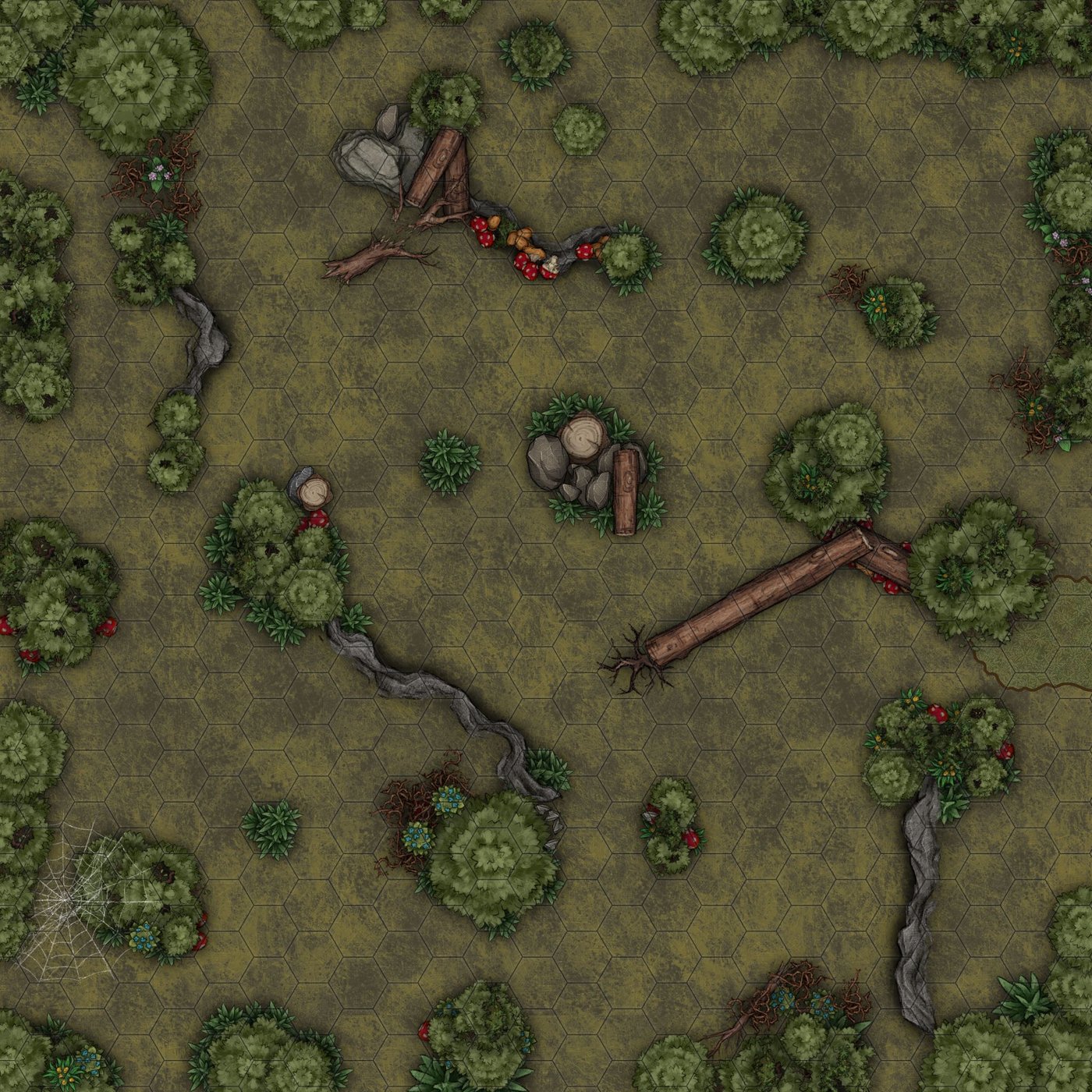 Nature Forest Battle (Hex)
