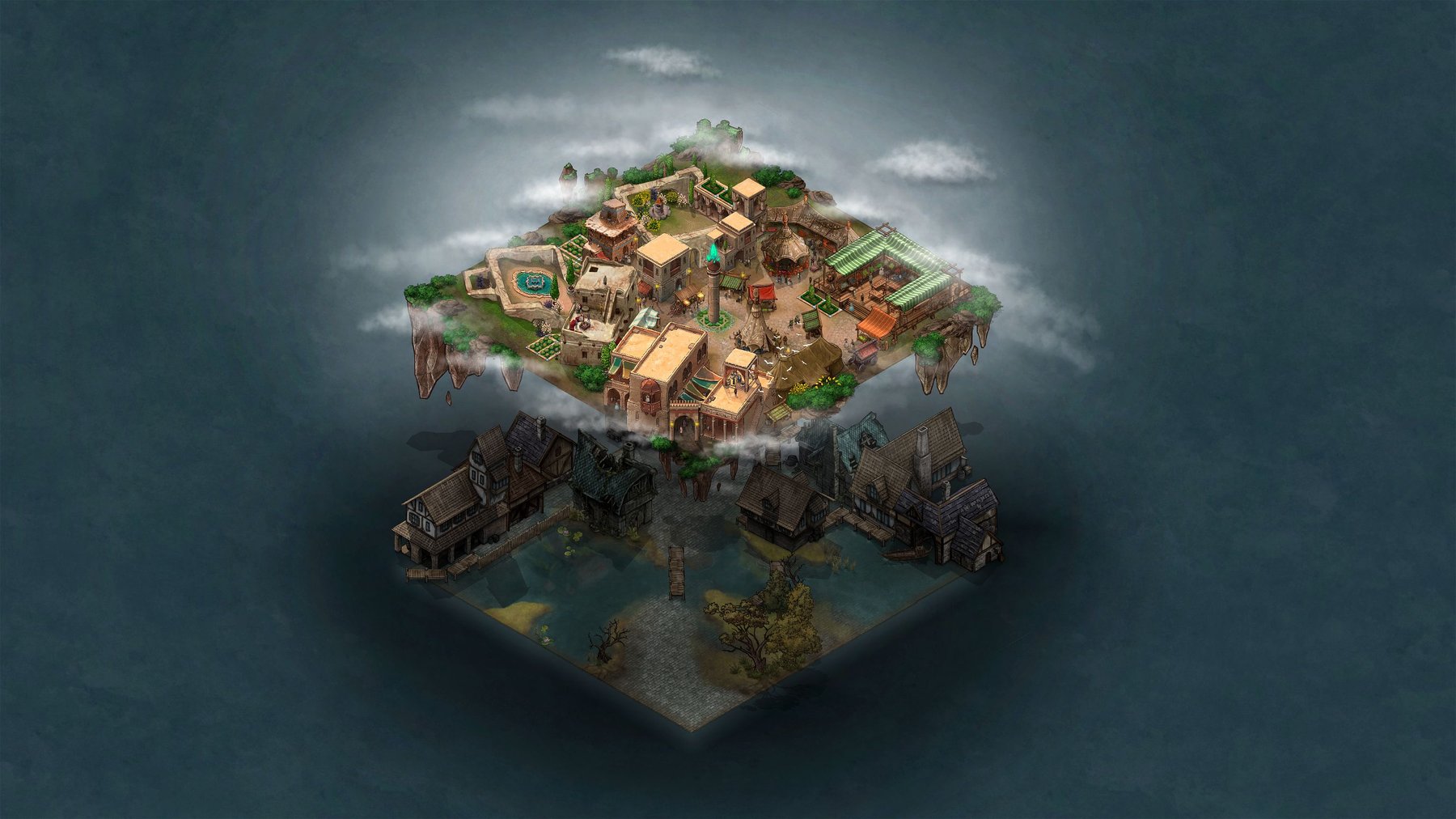 Isometric Interdimensional Market