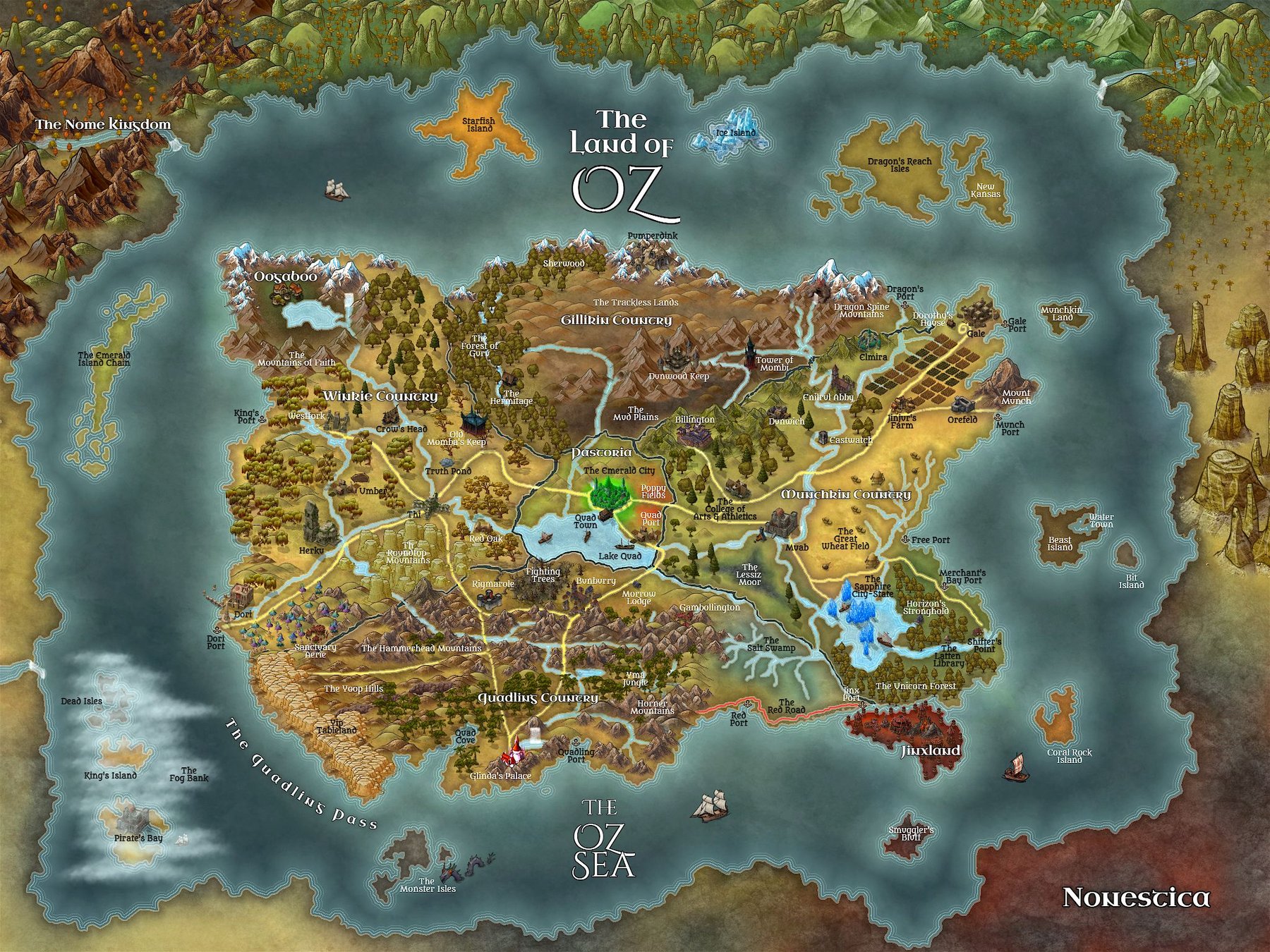 Oz Map