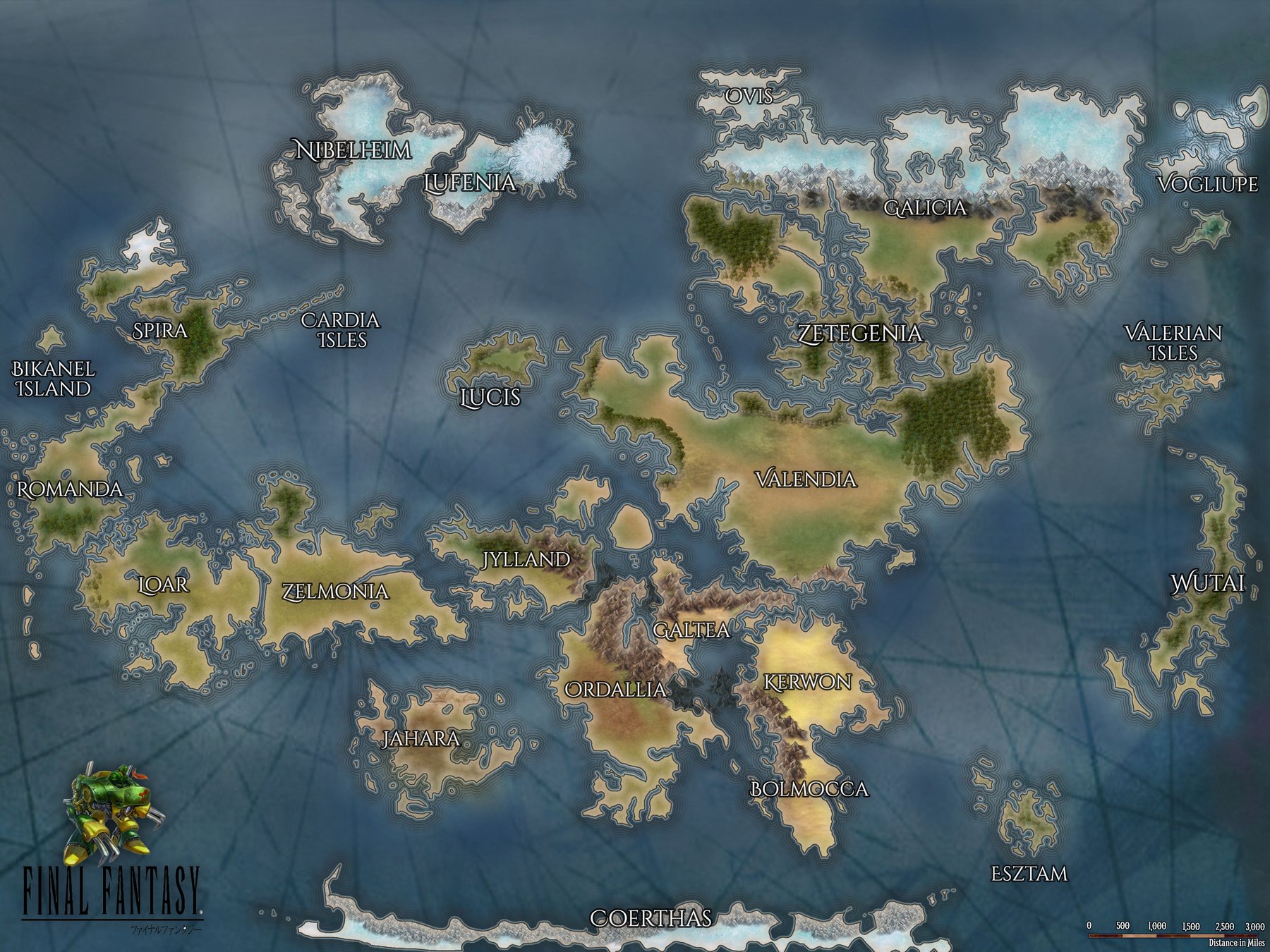 New map