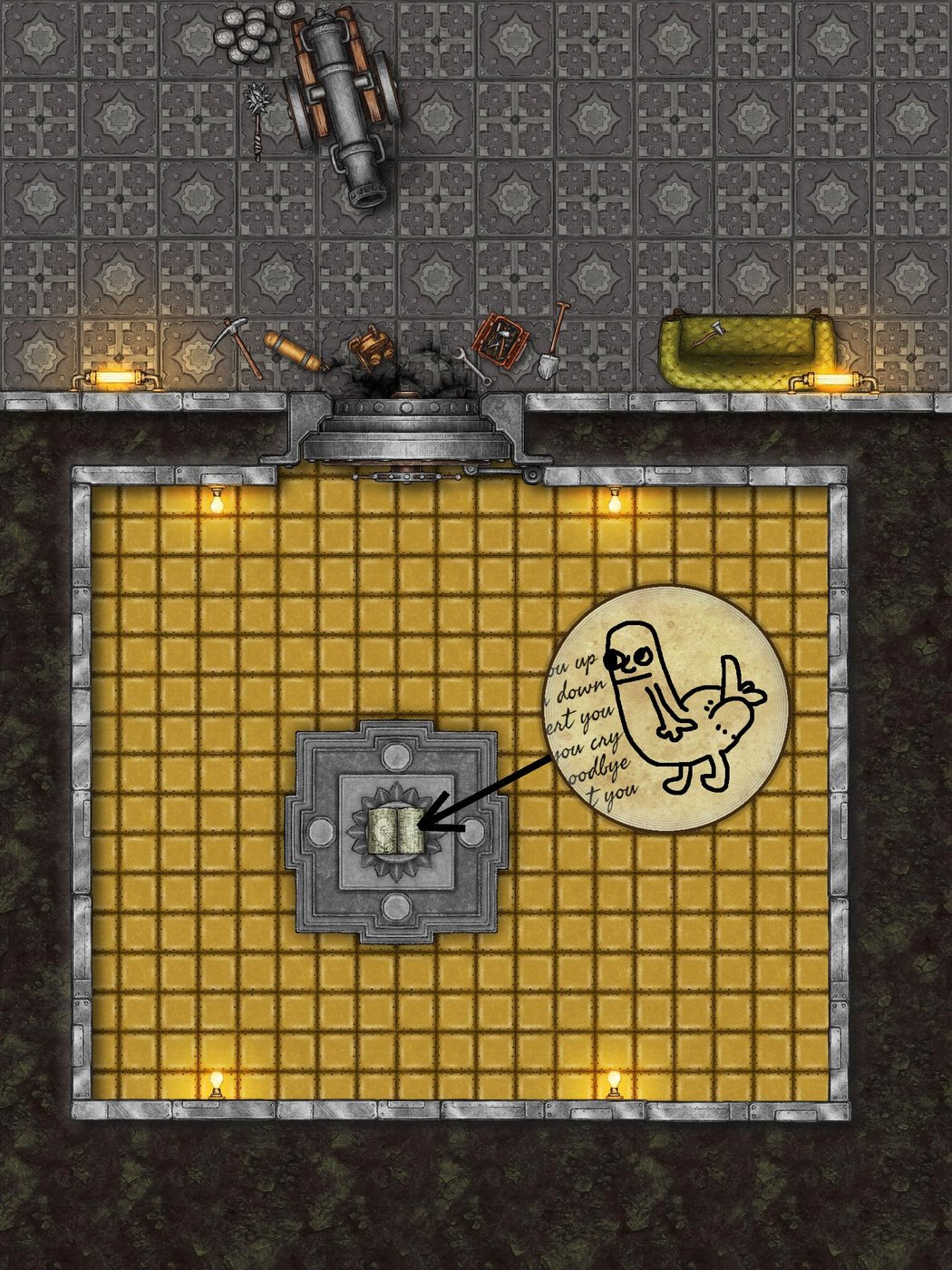 Maptober - #12 Cursed Treasure