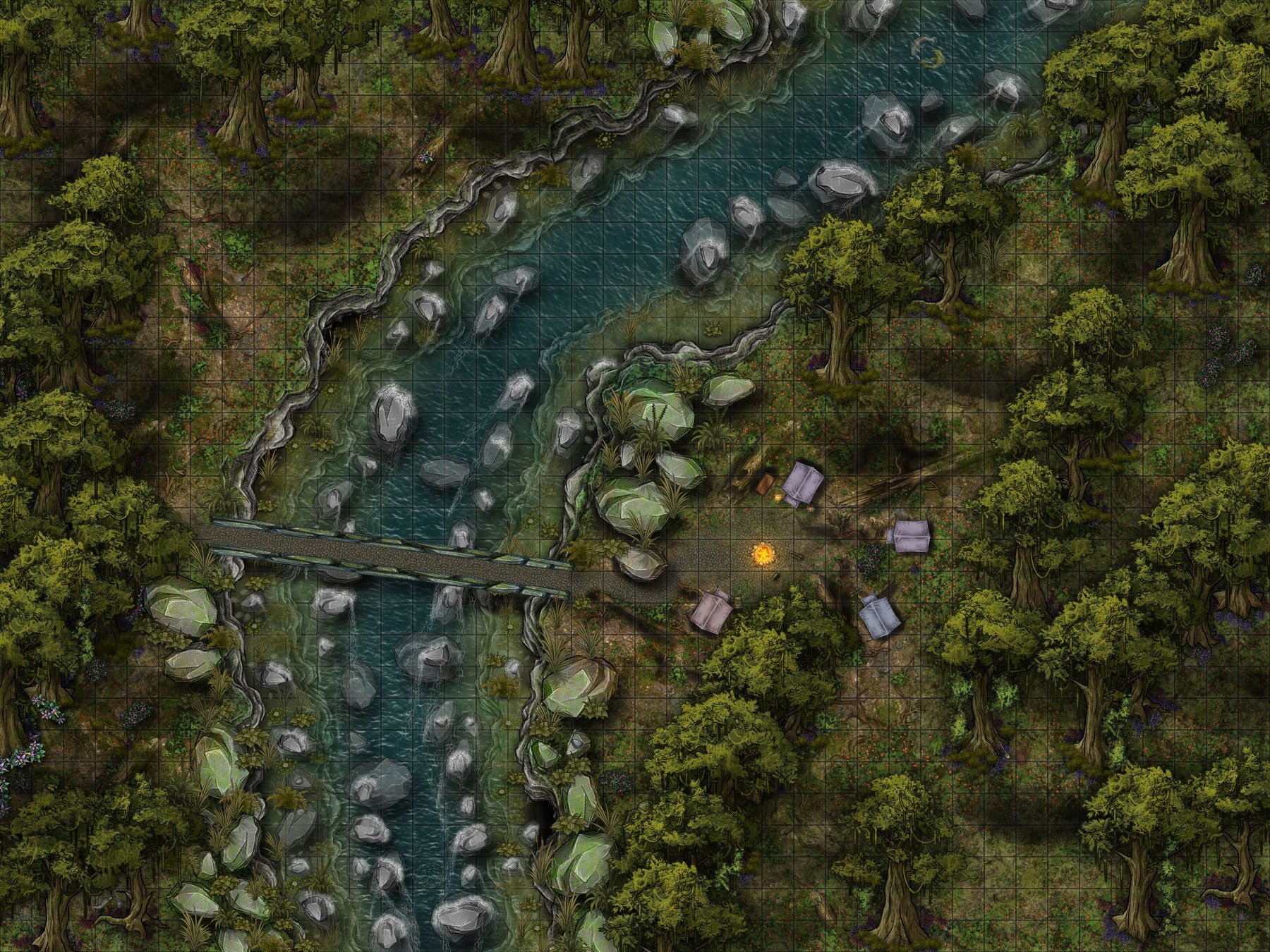 Jungle River Camp site