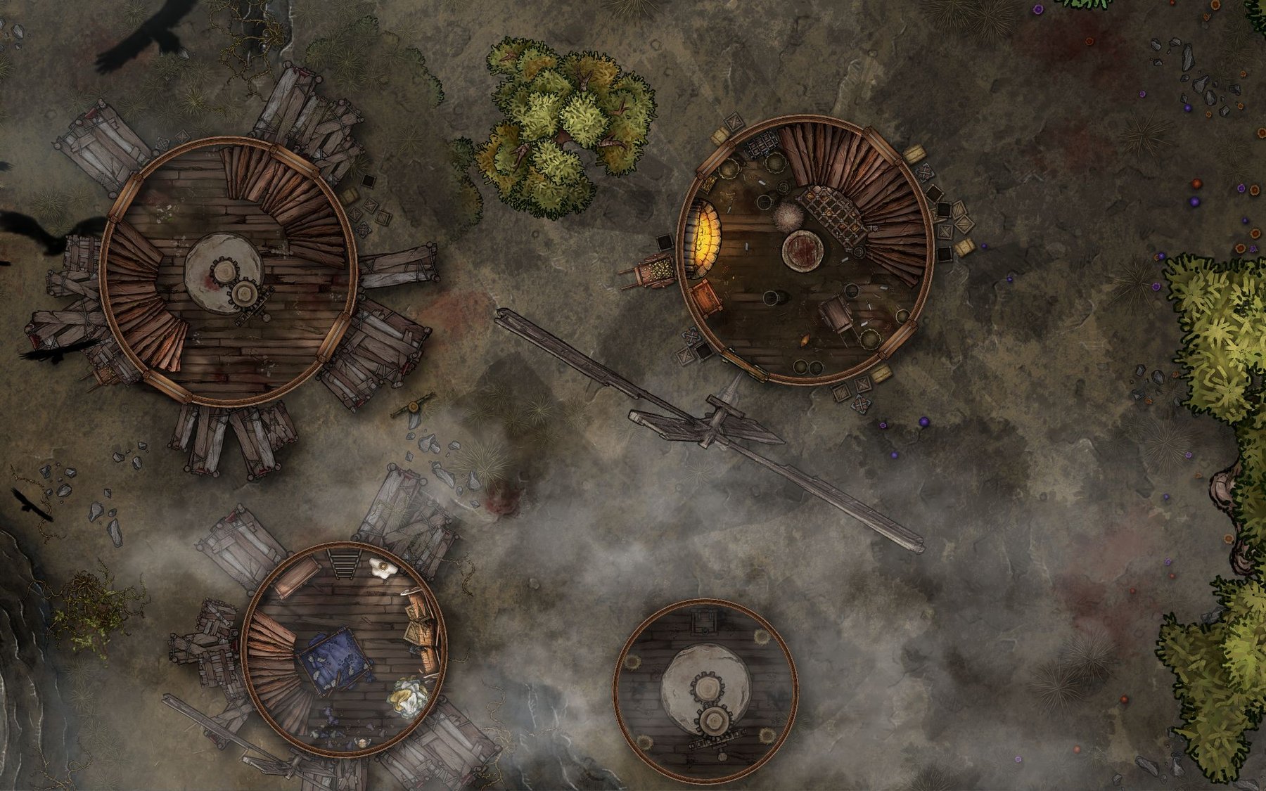 The Old Bonegrinder Multi-Level Map