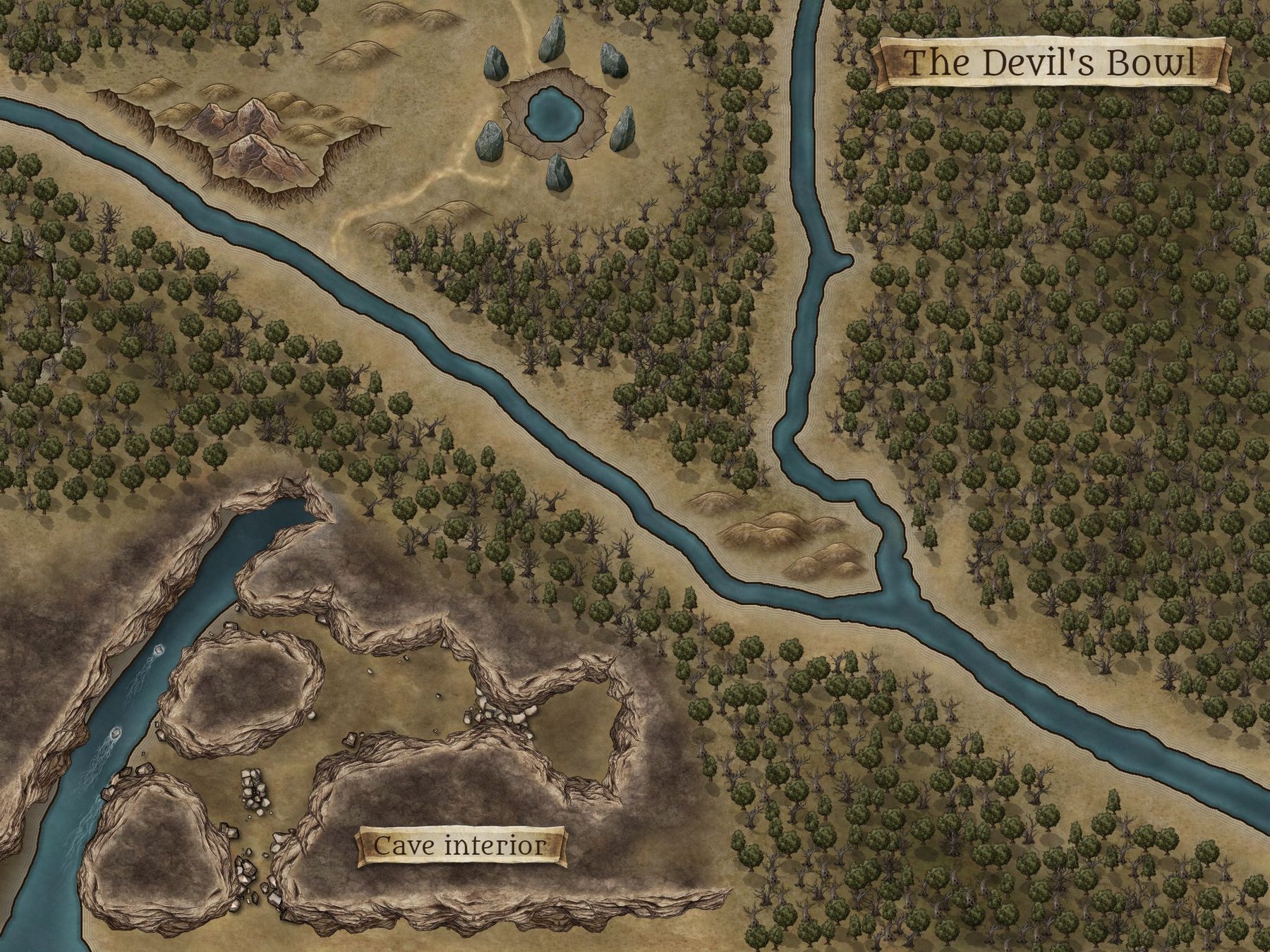 The Devil's Bowl (region)