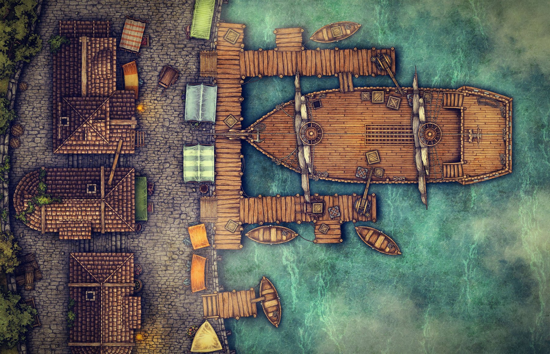 Small Shipyard/Dockyard