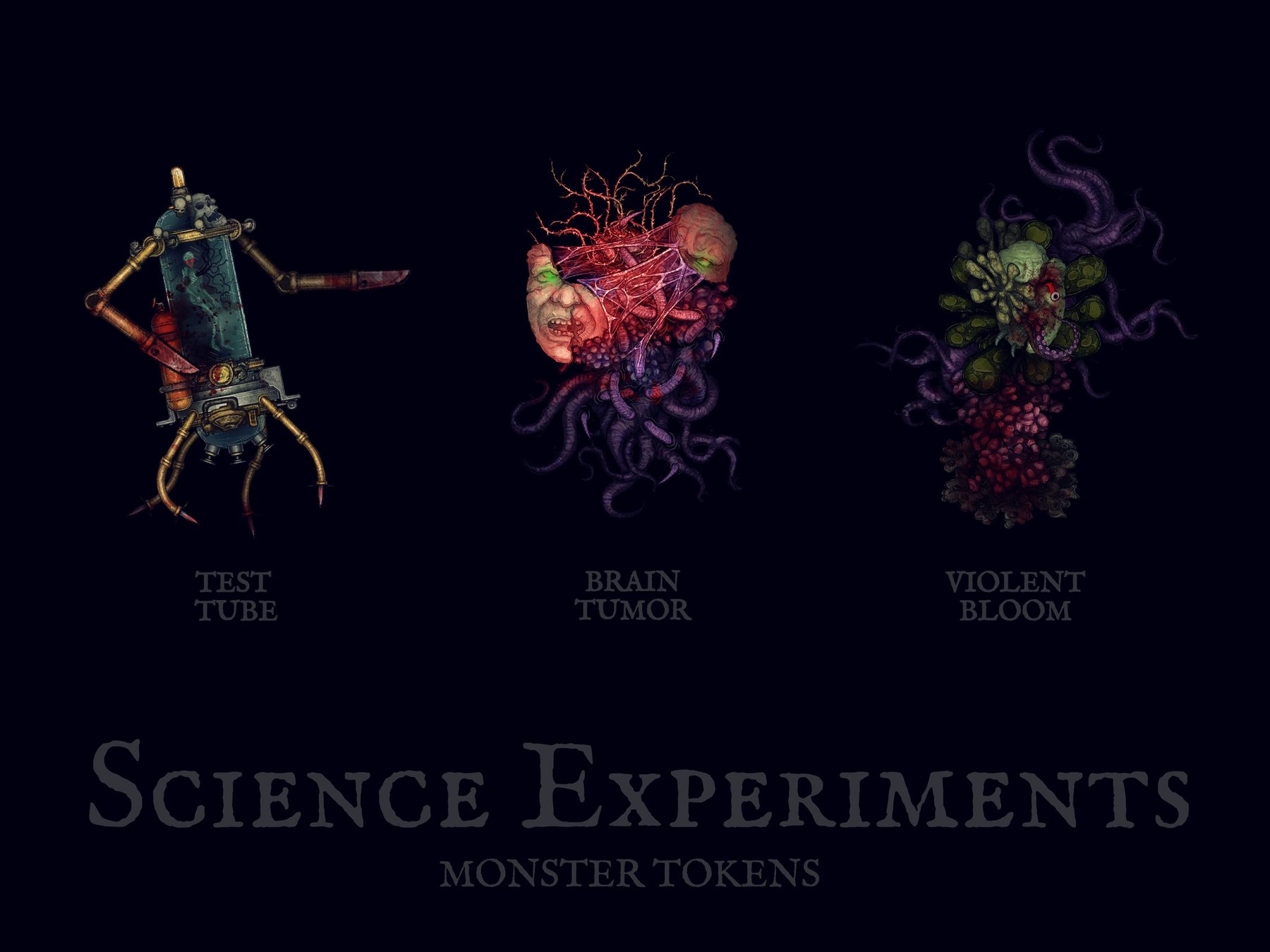 Science Experiments (Monster Tokens)