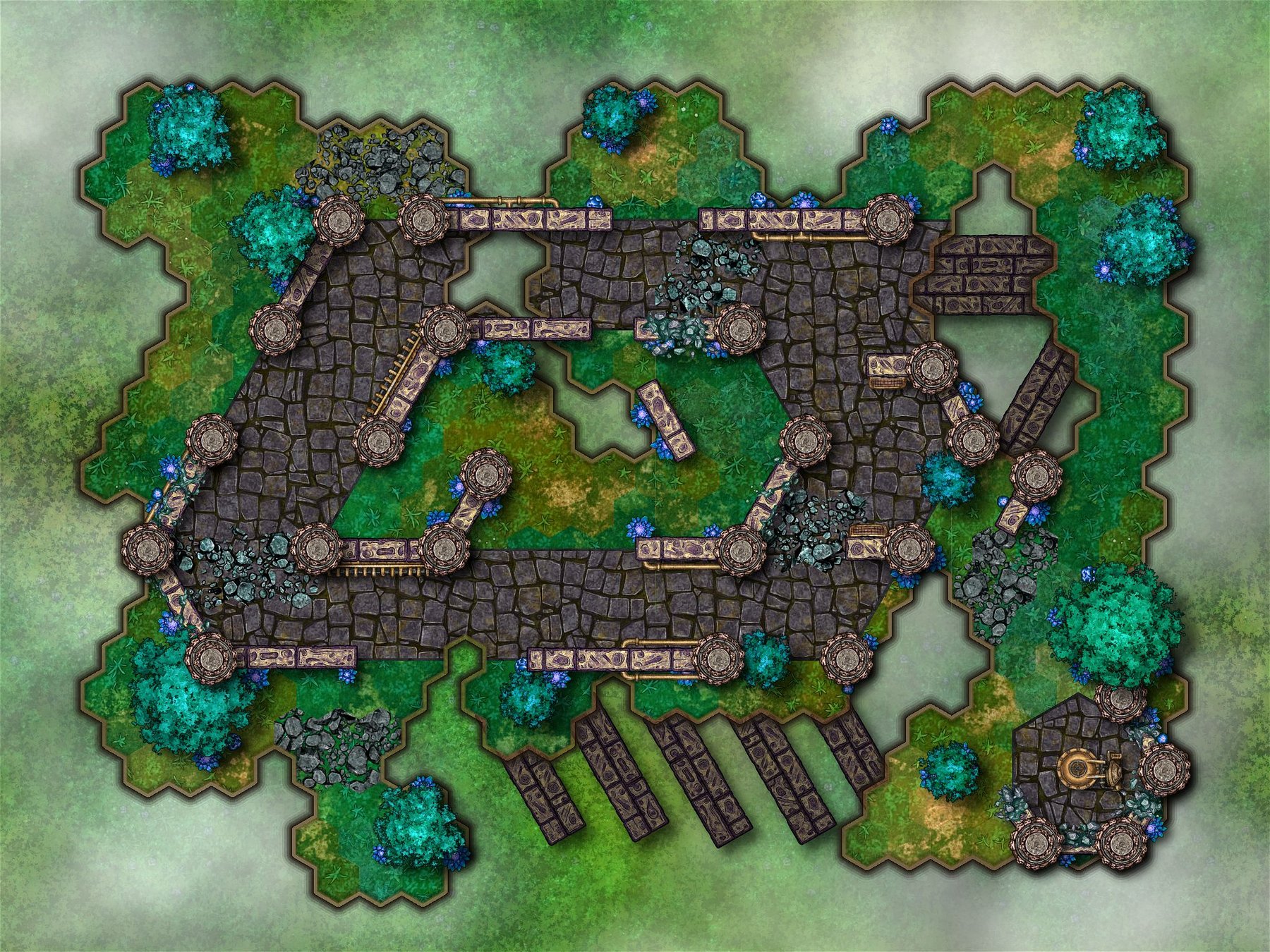 Floating Island Battlemap - LANCER