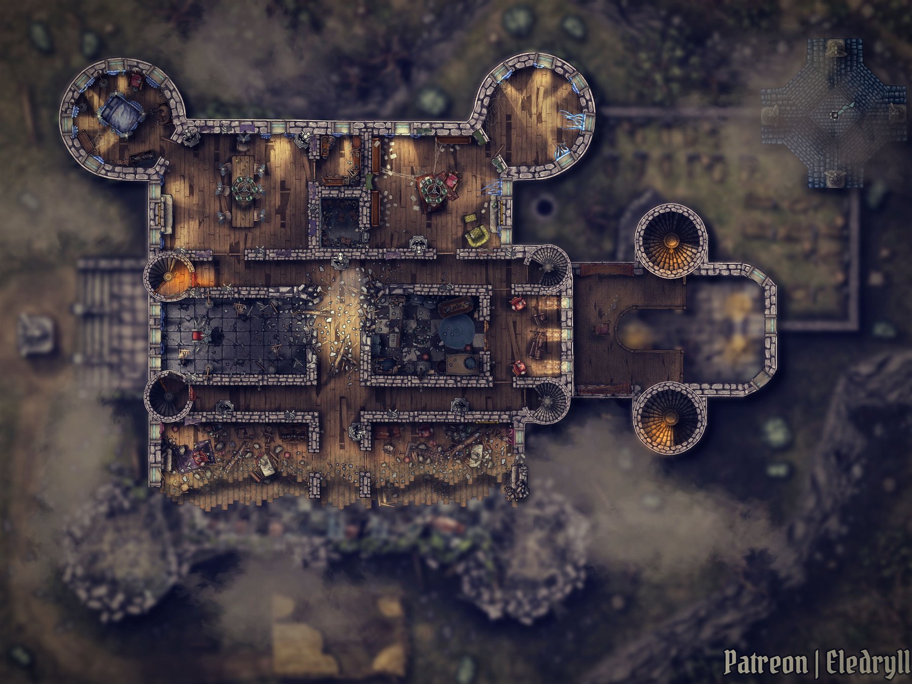 Argynvostholt - Second floor