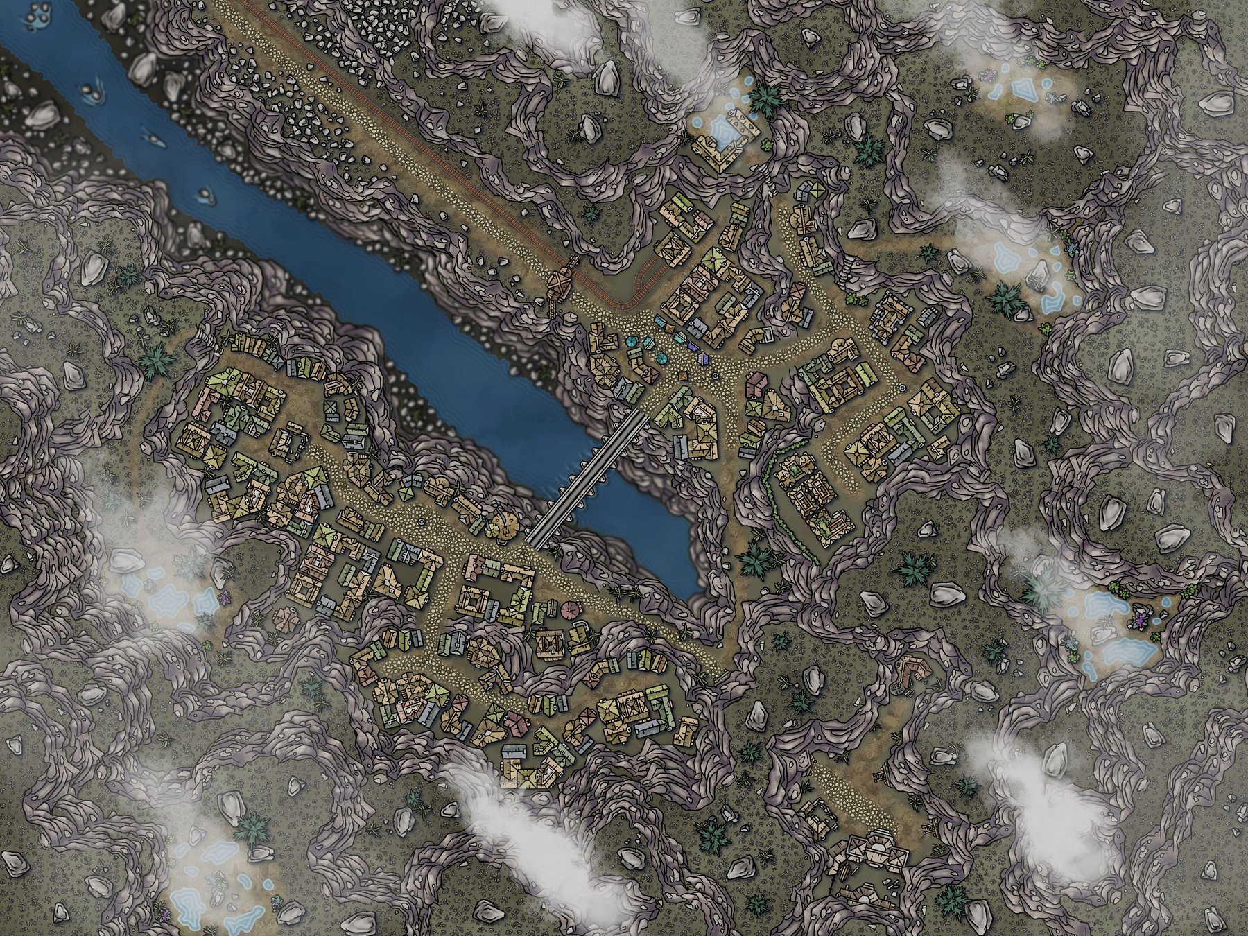 The Mining Village of Bromdor