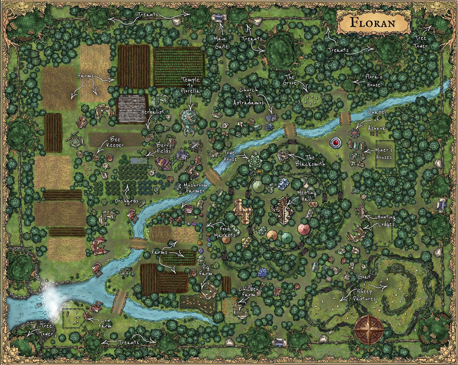 Magical Forest Village