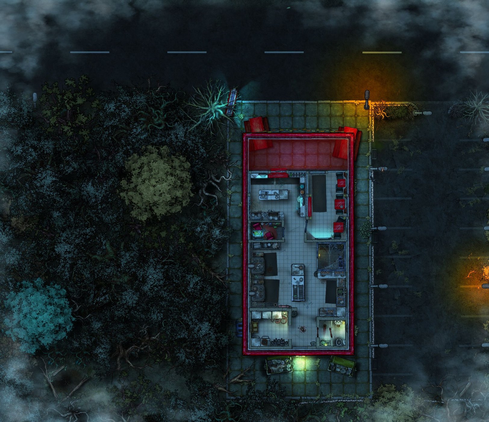 Tastee Freeze, desolated diner