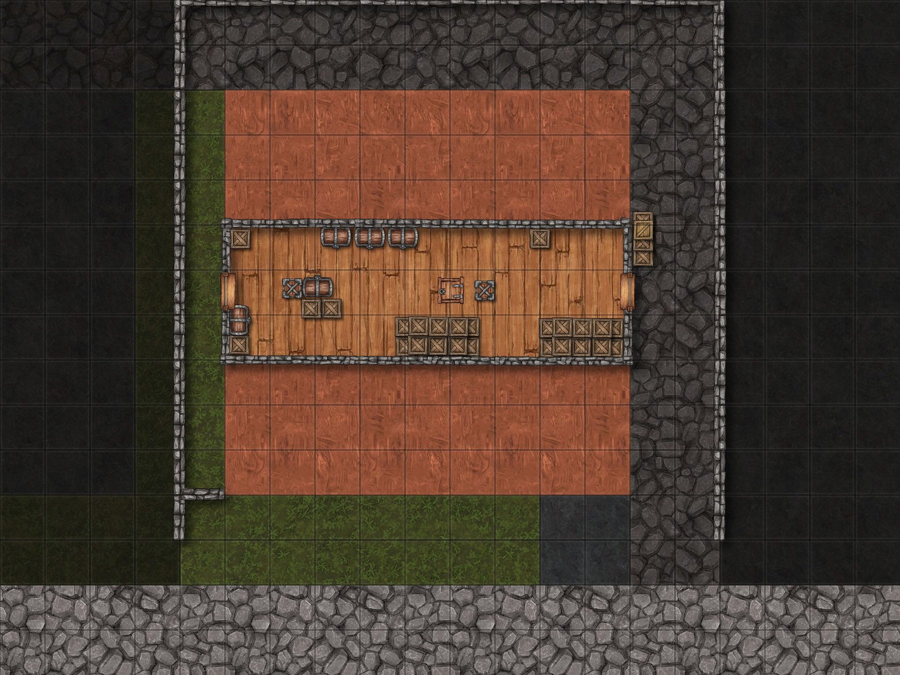 City 4 Floors House - Attic