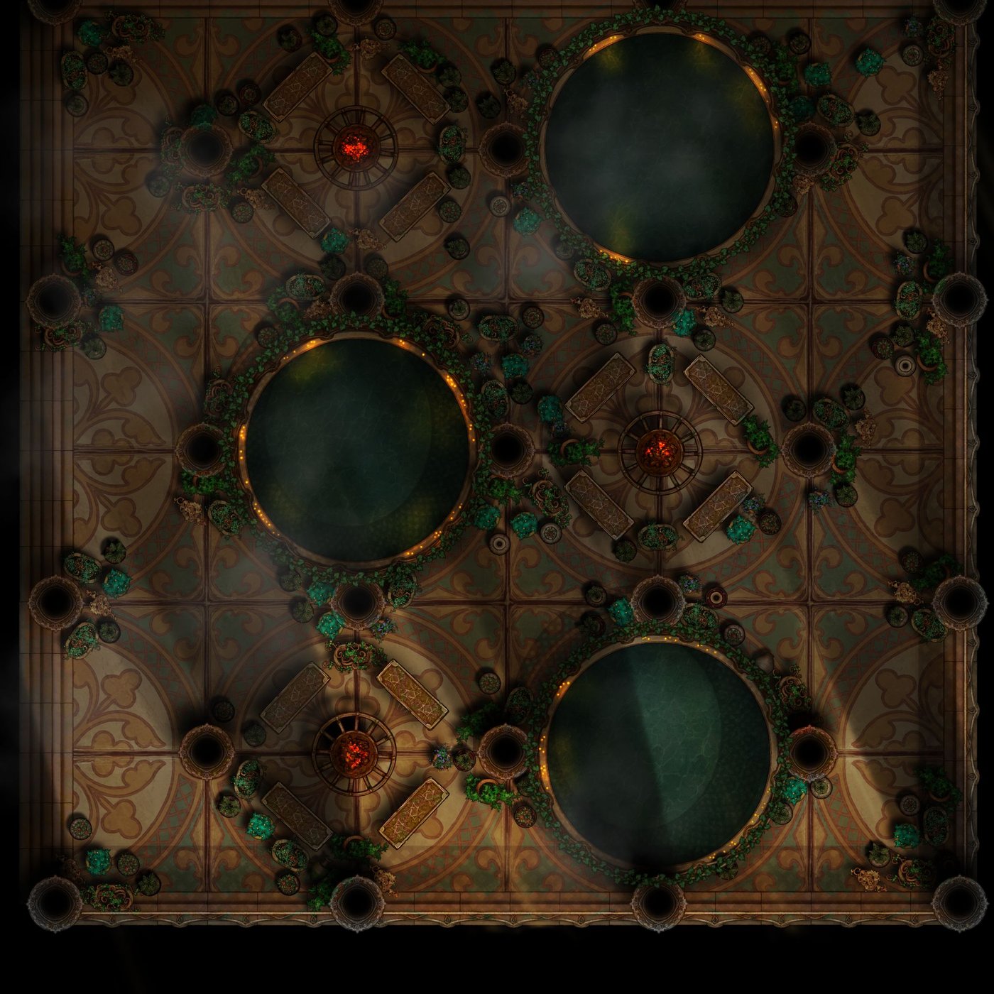 The Boiling Temple, Urban Bath House