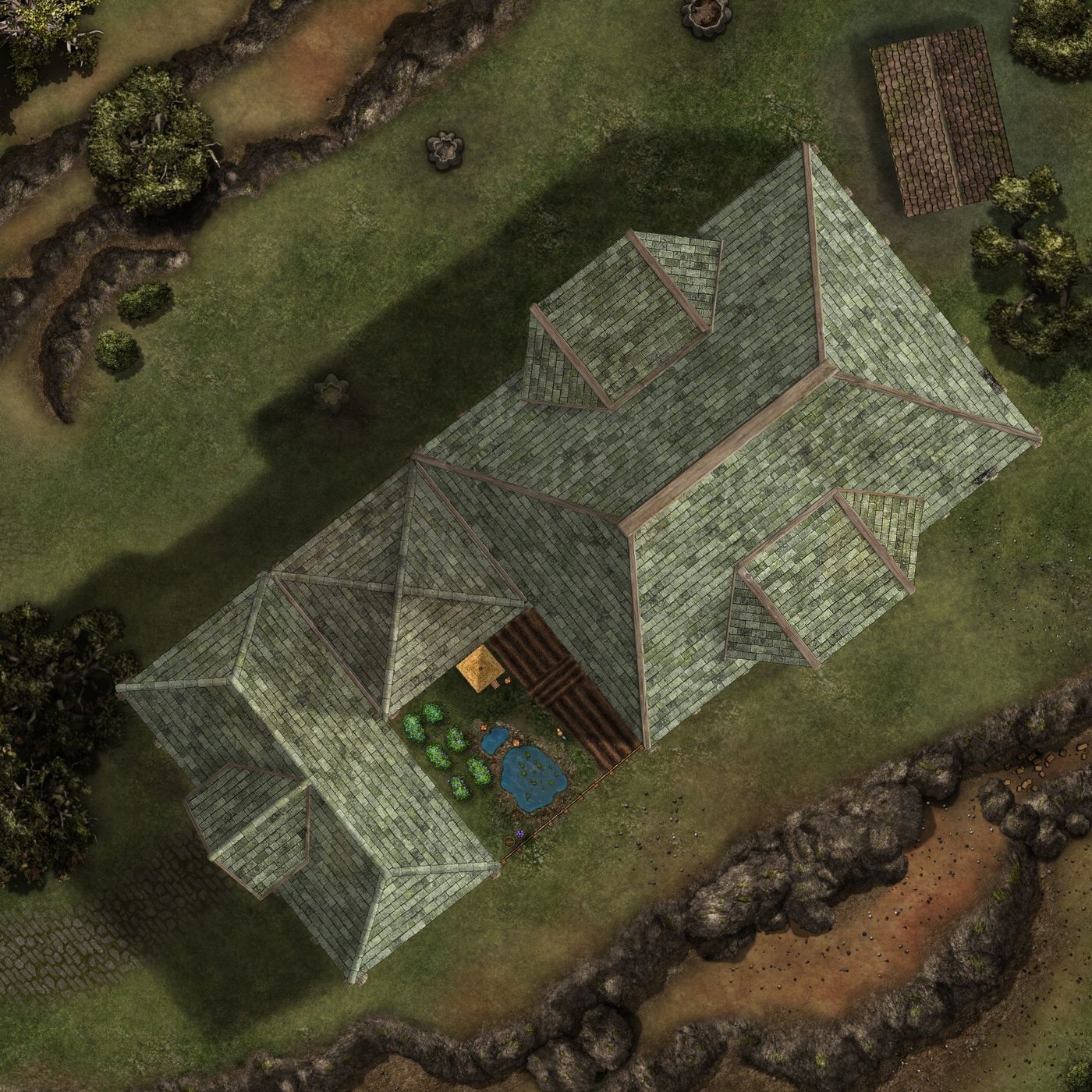 Tresendar Manor exterior (Restored)