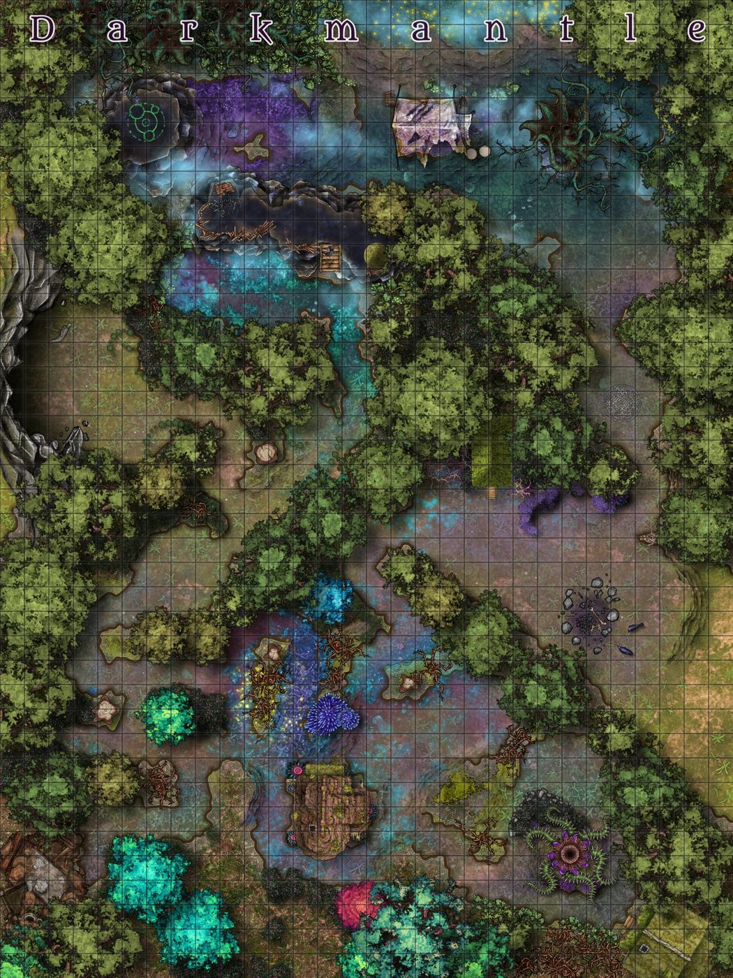 Darkmantle Forest - Fey