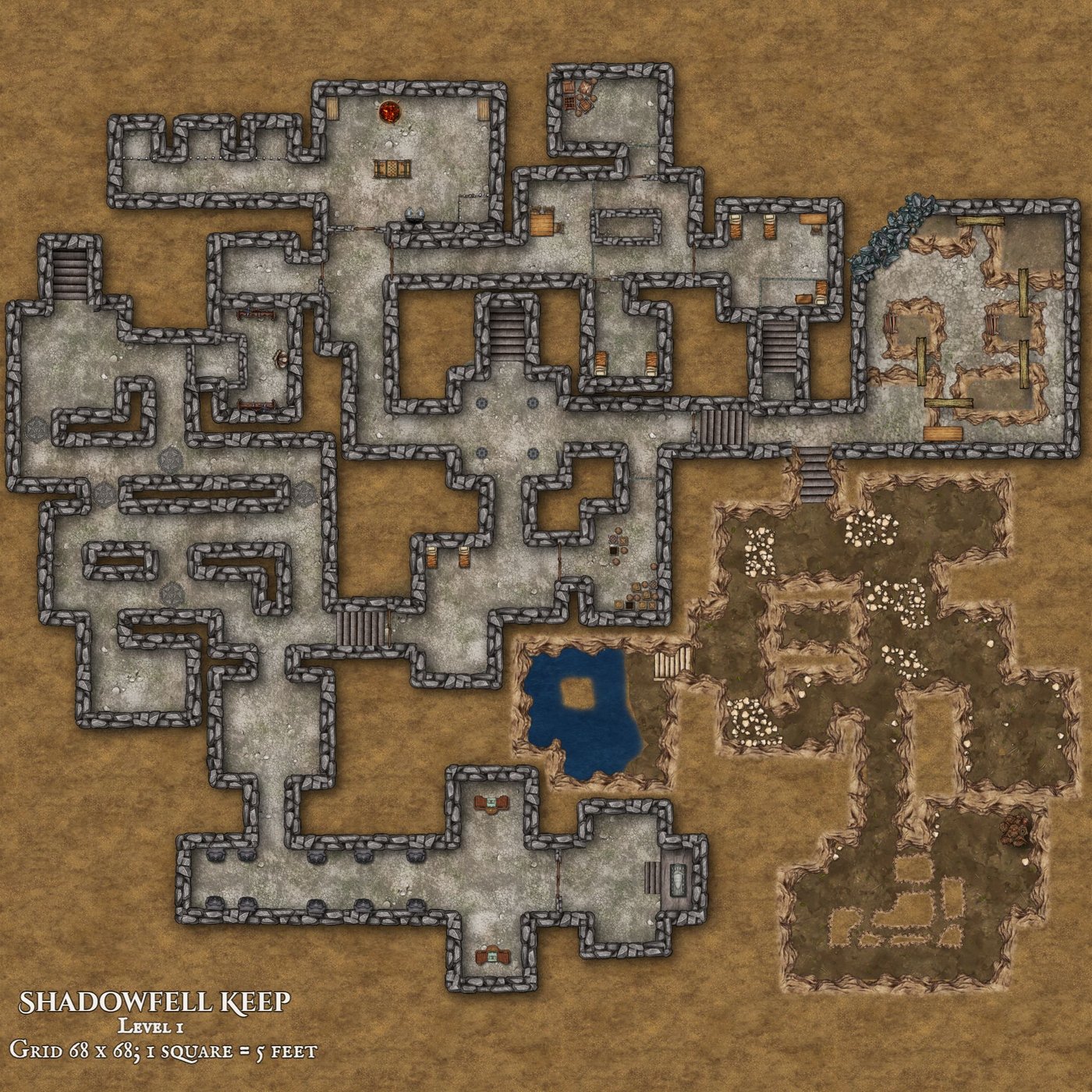 Keep on the Shadowfell Level 1