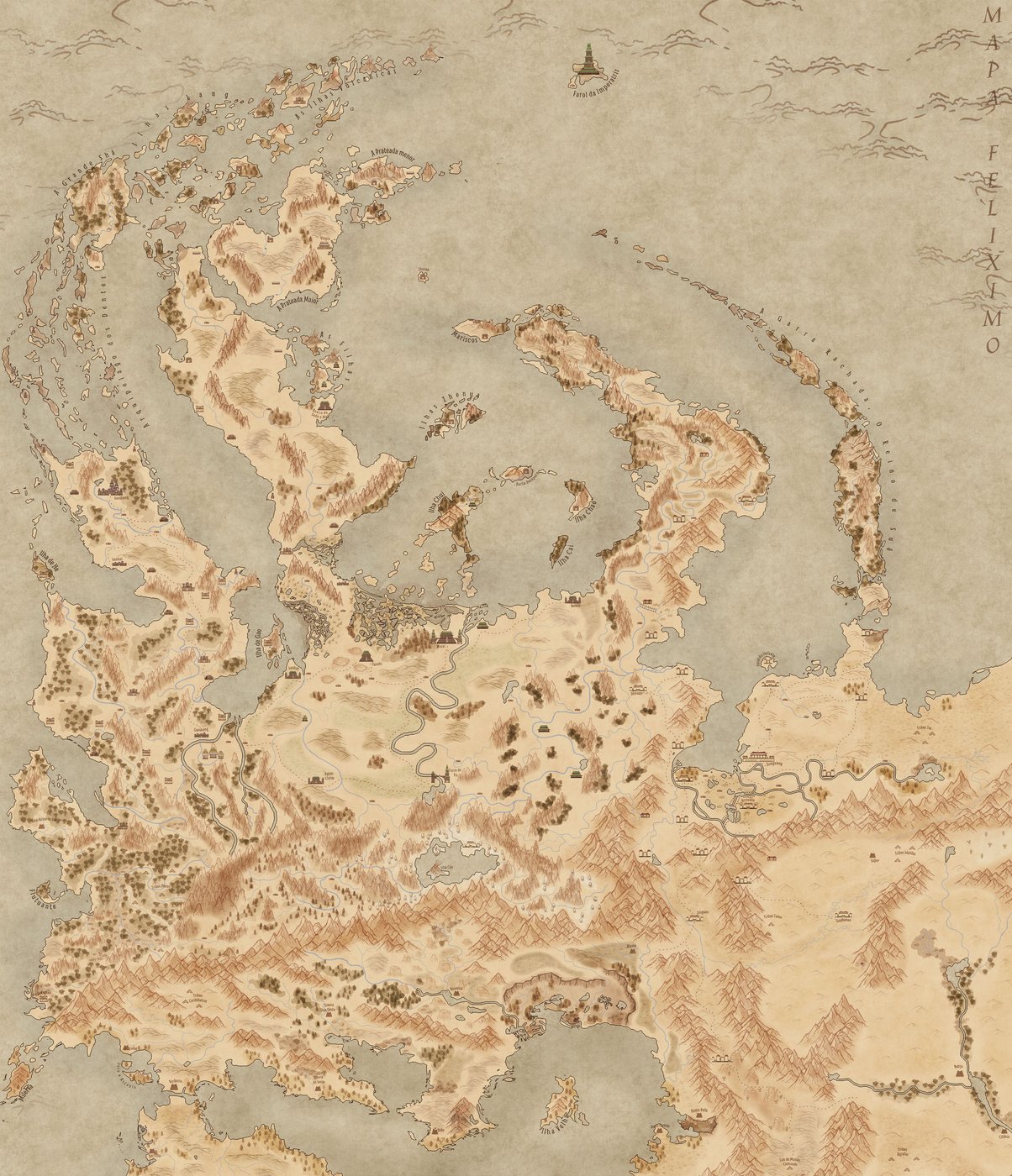 O Mundo Civilizado Abaixo do Cosmos.