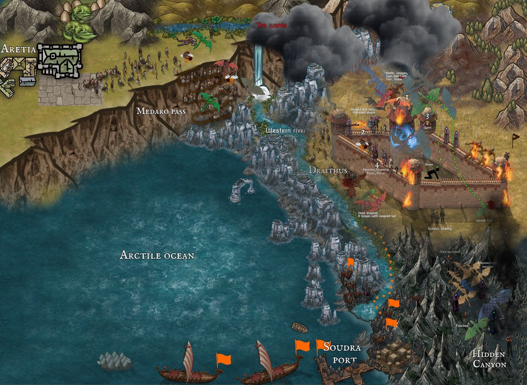 Battle of Draithus Ch 63 POV Imogen