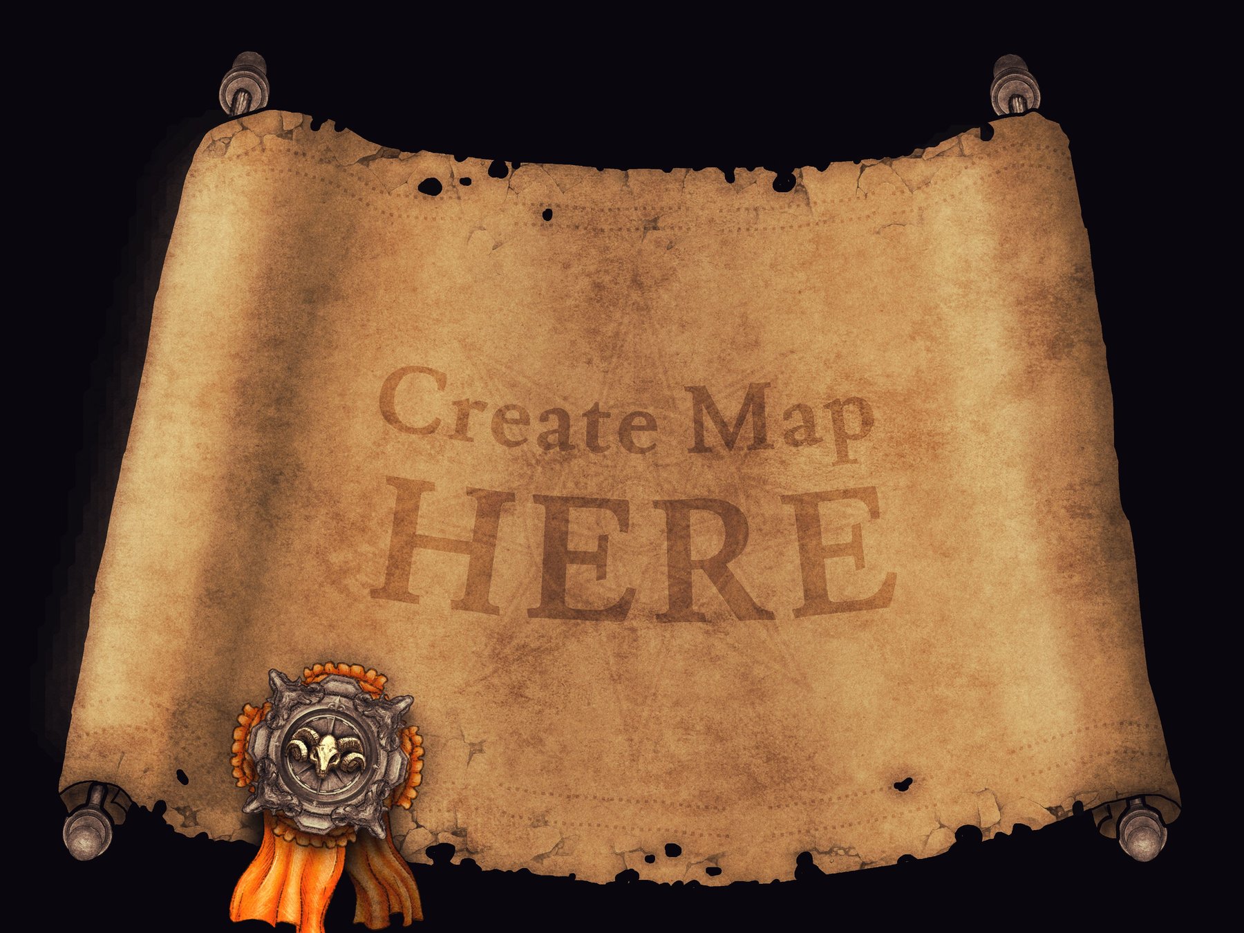 Scroll Map Template
