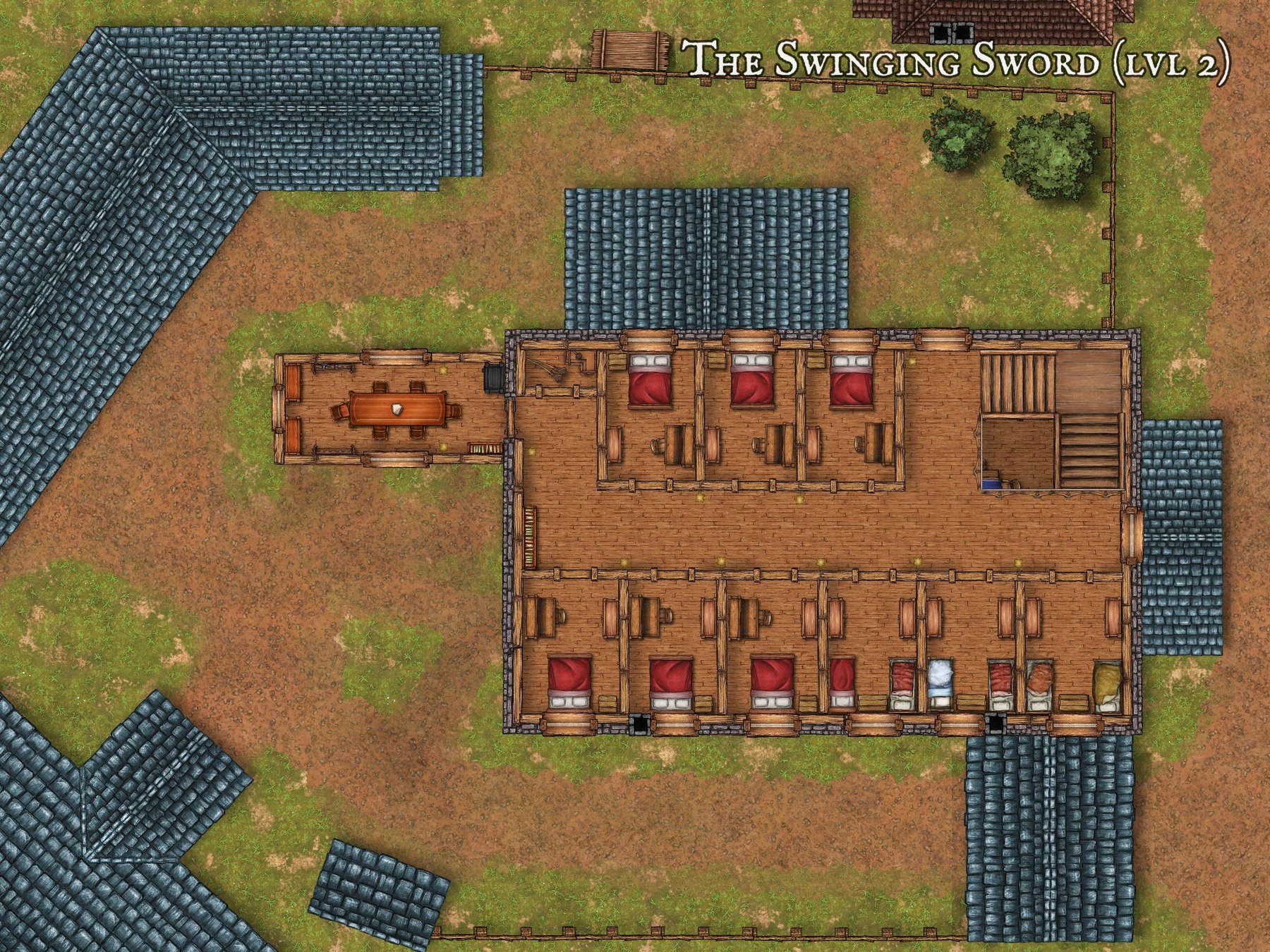 The Swinging Sword Lvl 2 - Red Larch