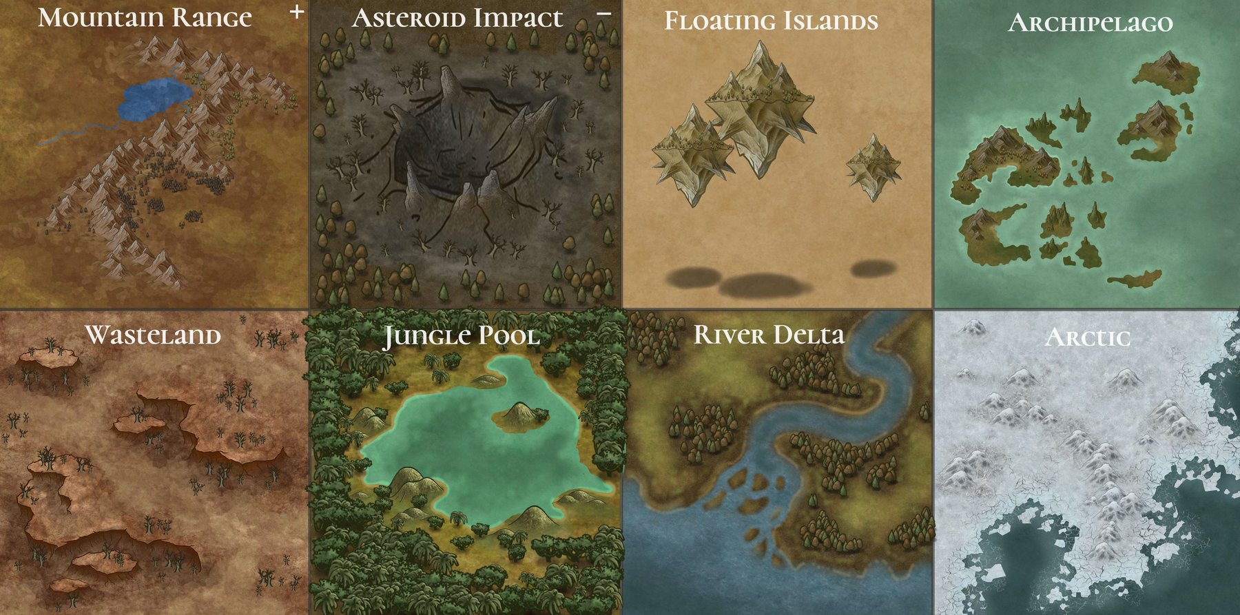 How to Create Terrain Fantasy World Map