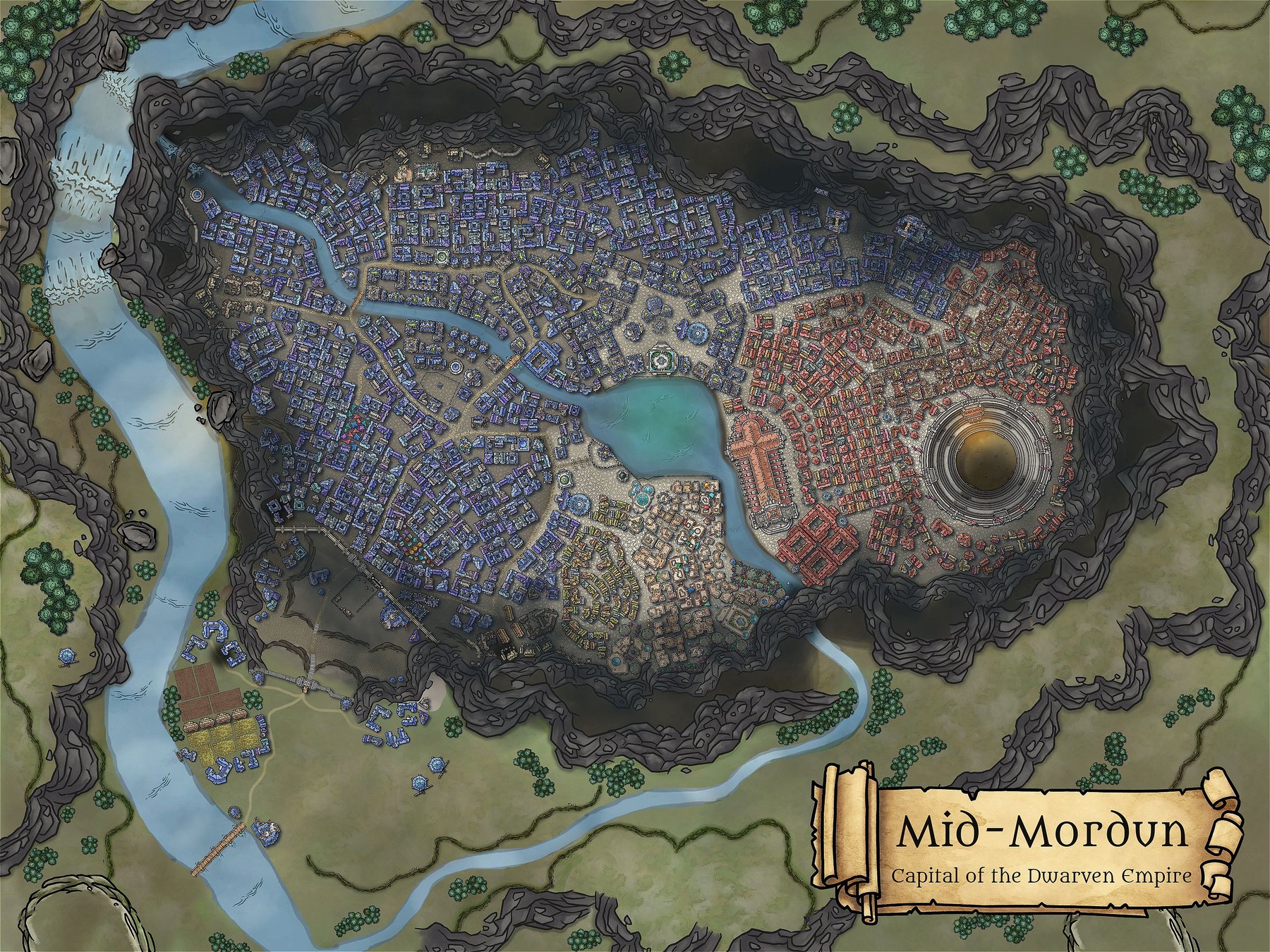 Dwarven City
