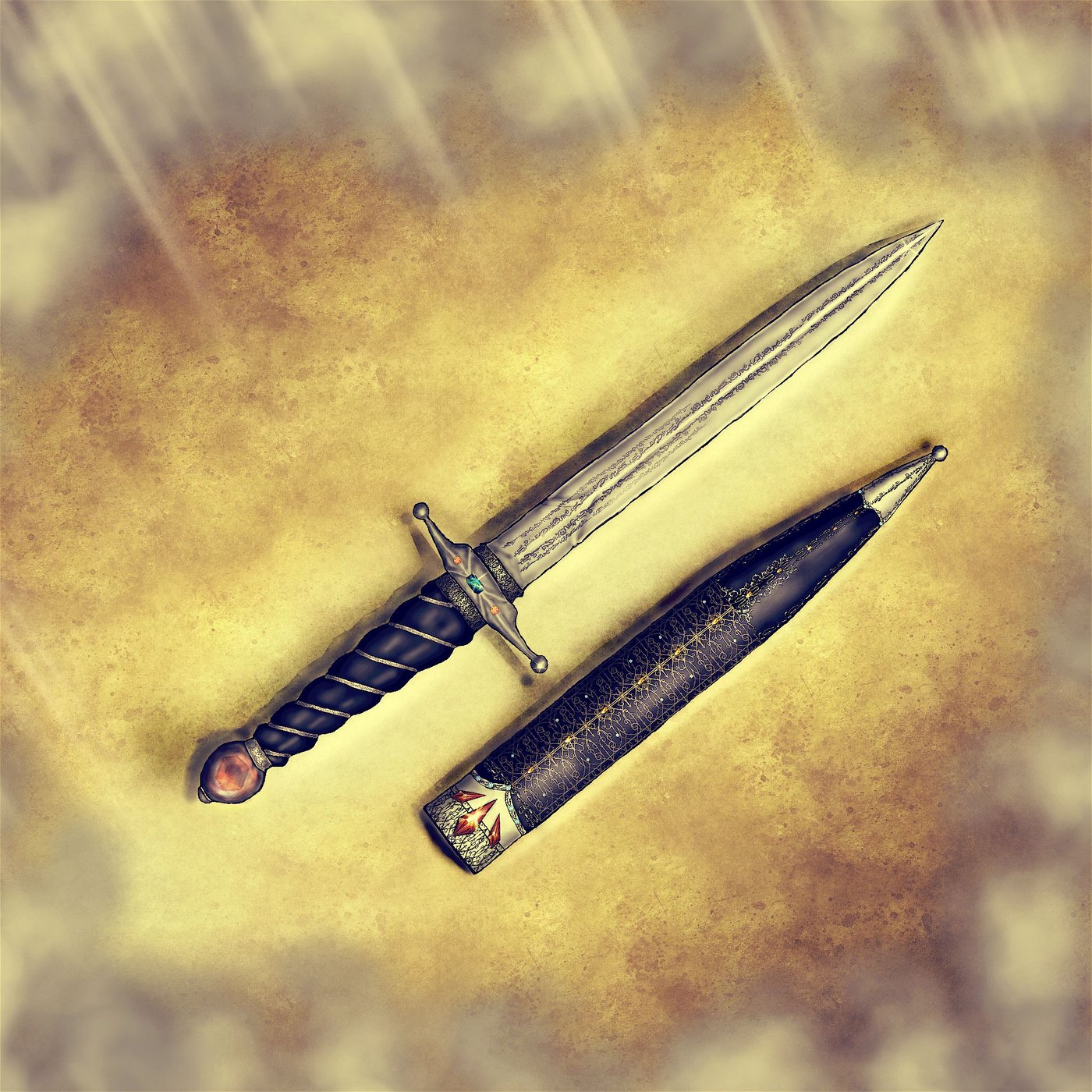 Sword "A Theifs Love"