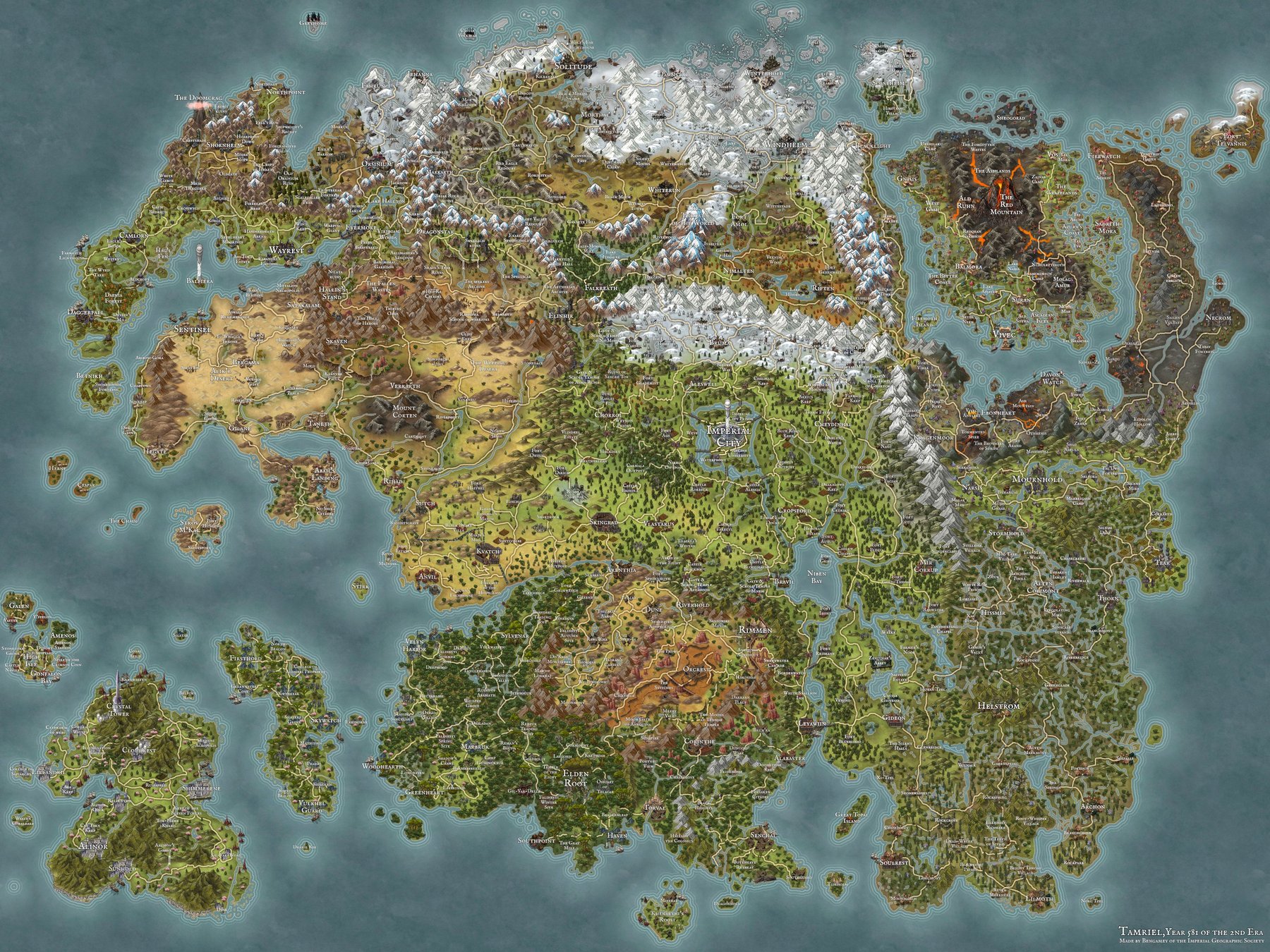 2nd Era Tamriel