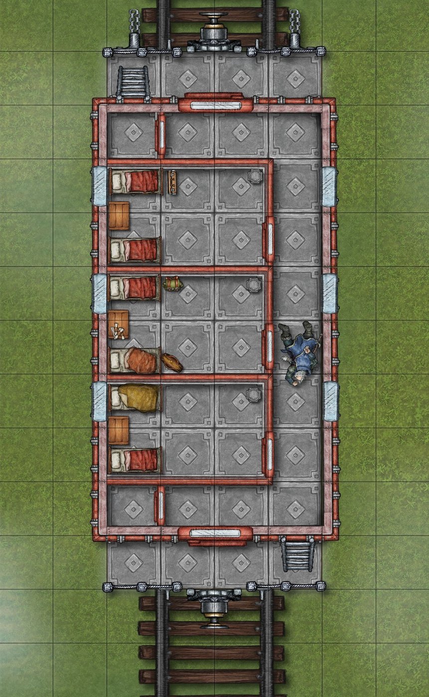 Passenger Car - Affair on the Concordant Express