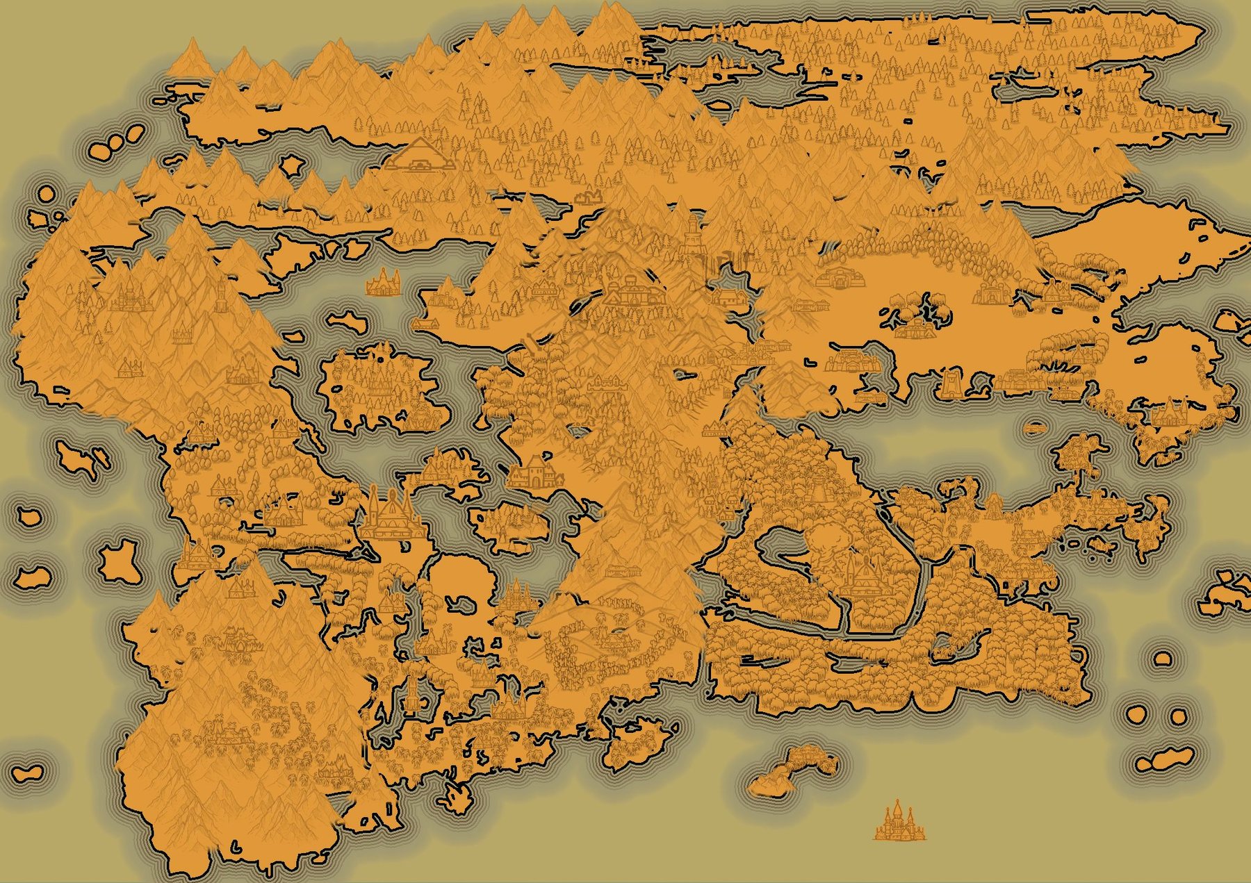 Iouna Continent (Parchment)