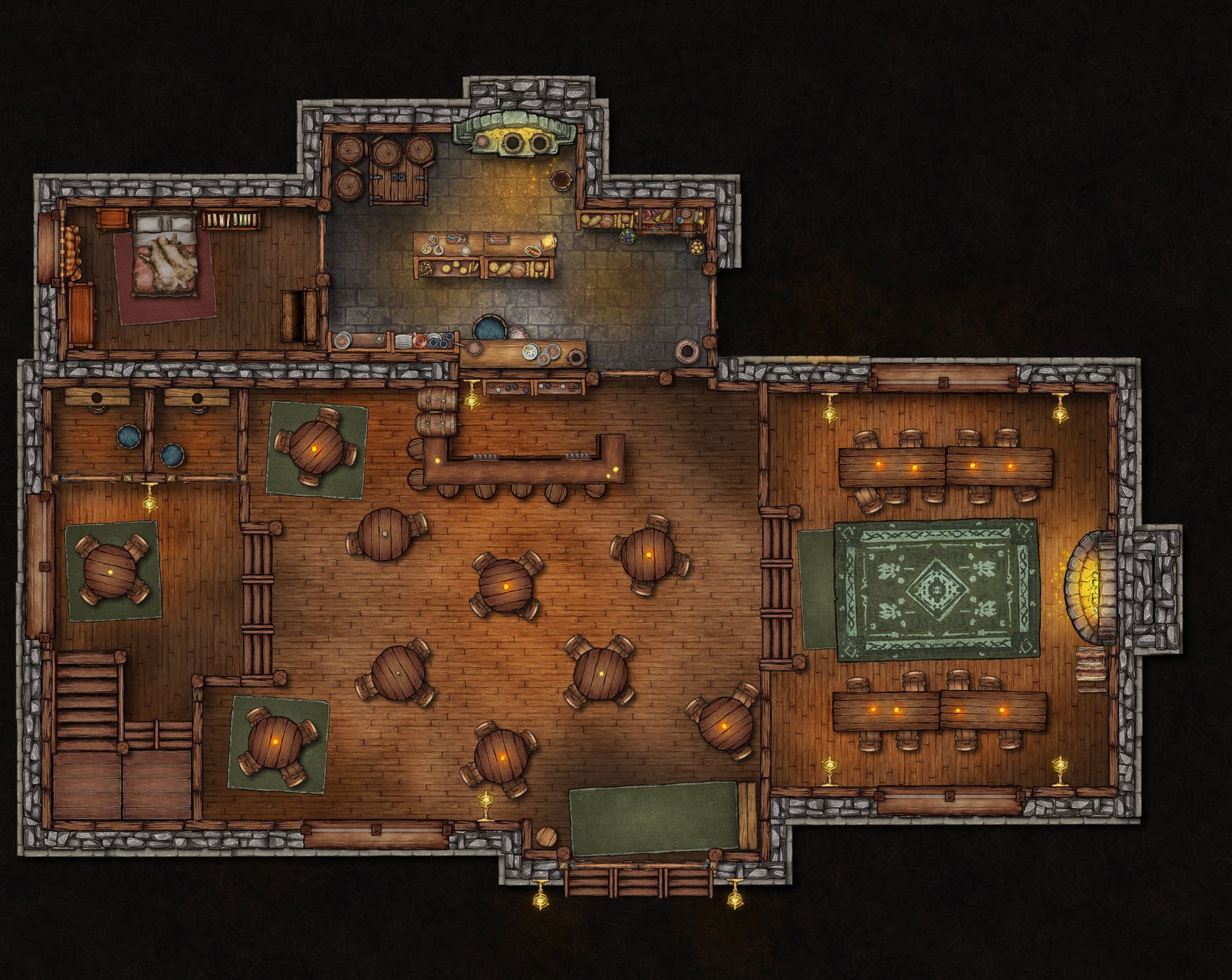 Mid-Town Tavern and Inn Ground Floor