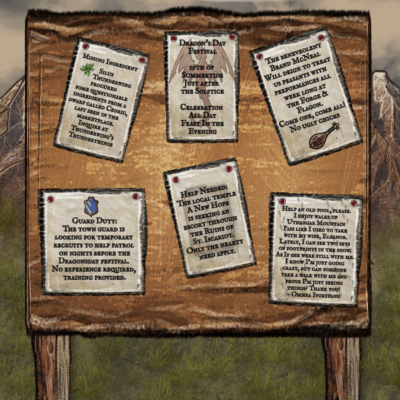 Community Message Board