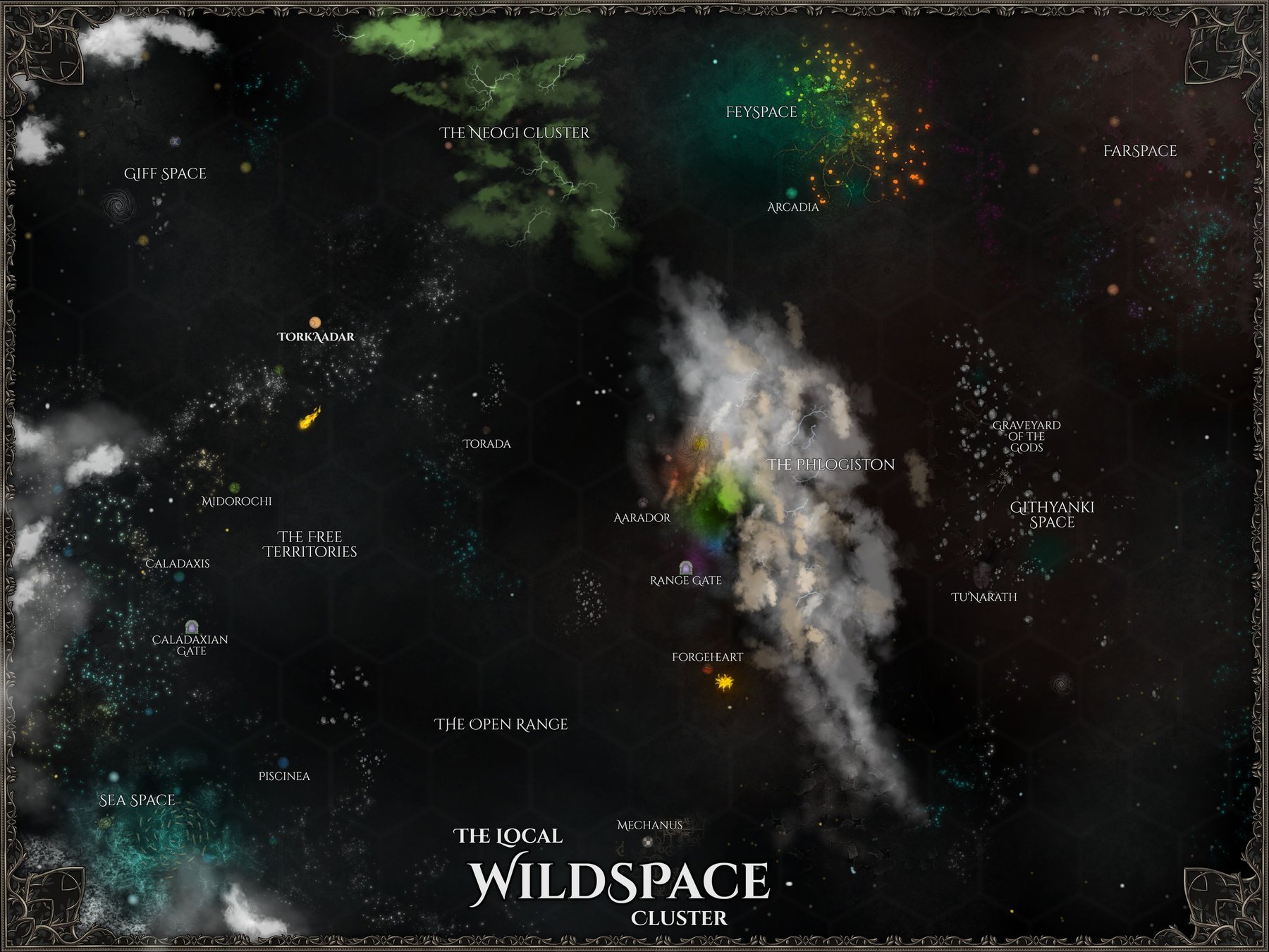 Spell Jammer Map