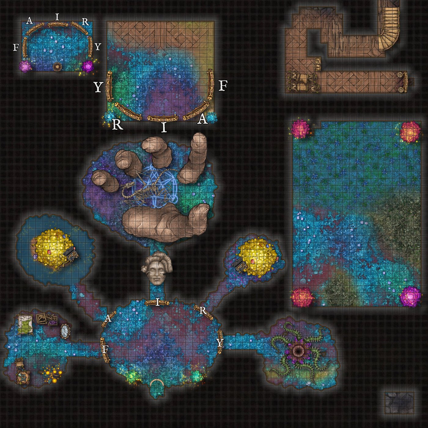 Fae Dragon Hoard Lair