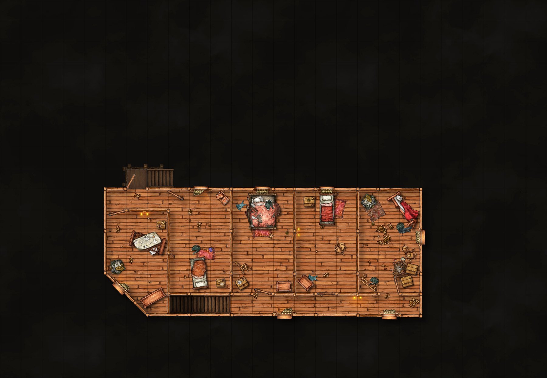 El Rey Bajo la Colina / King Under the Hill - Planta Superior