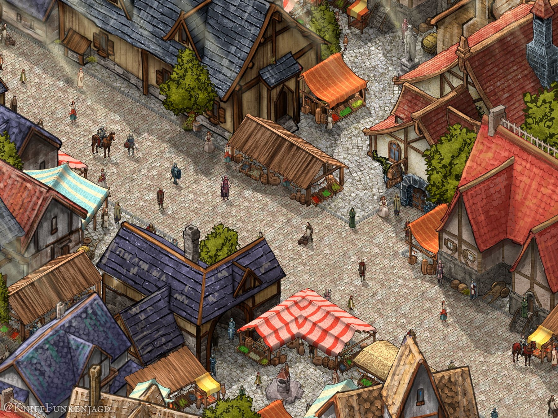 Strolling the Main Street