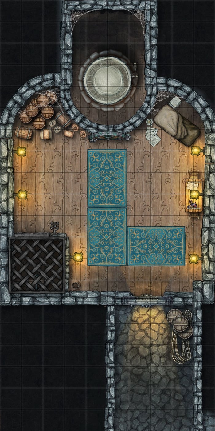 Crystalline Hold Receiving Room