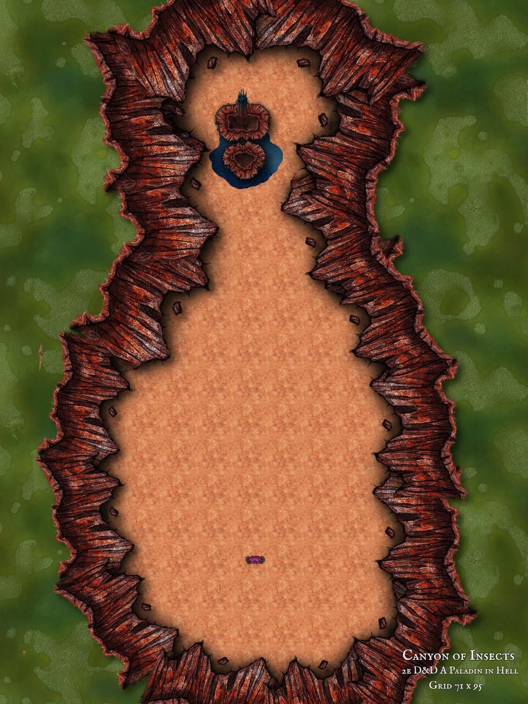 Canyon of Insects, A Paladin in Hell