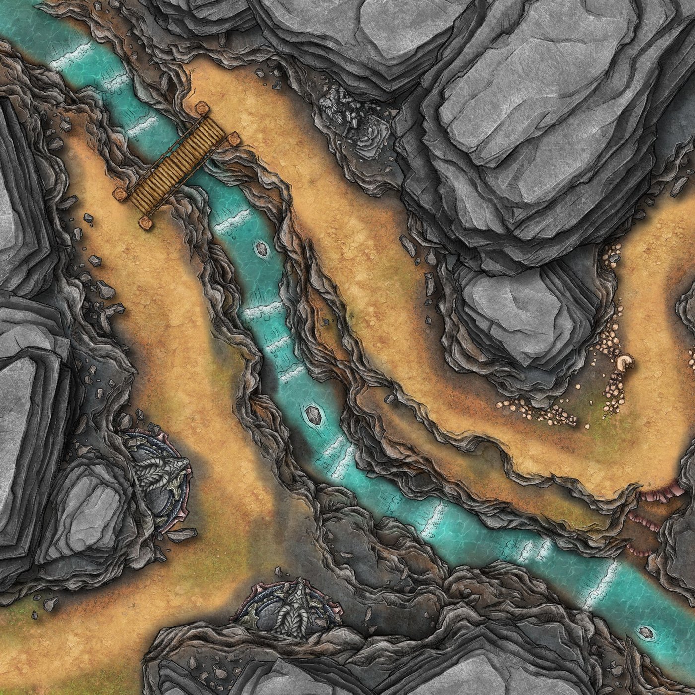 Wind through the valley