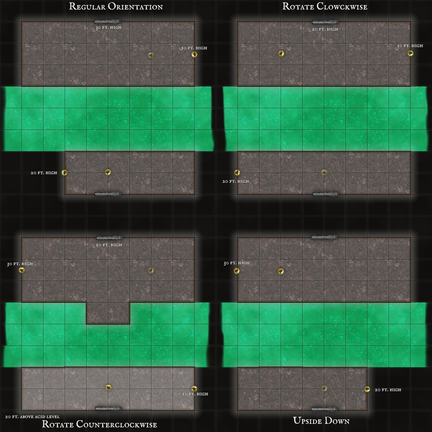 Rotating Puzzle Room