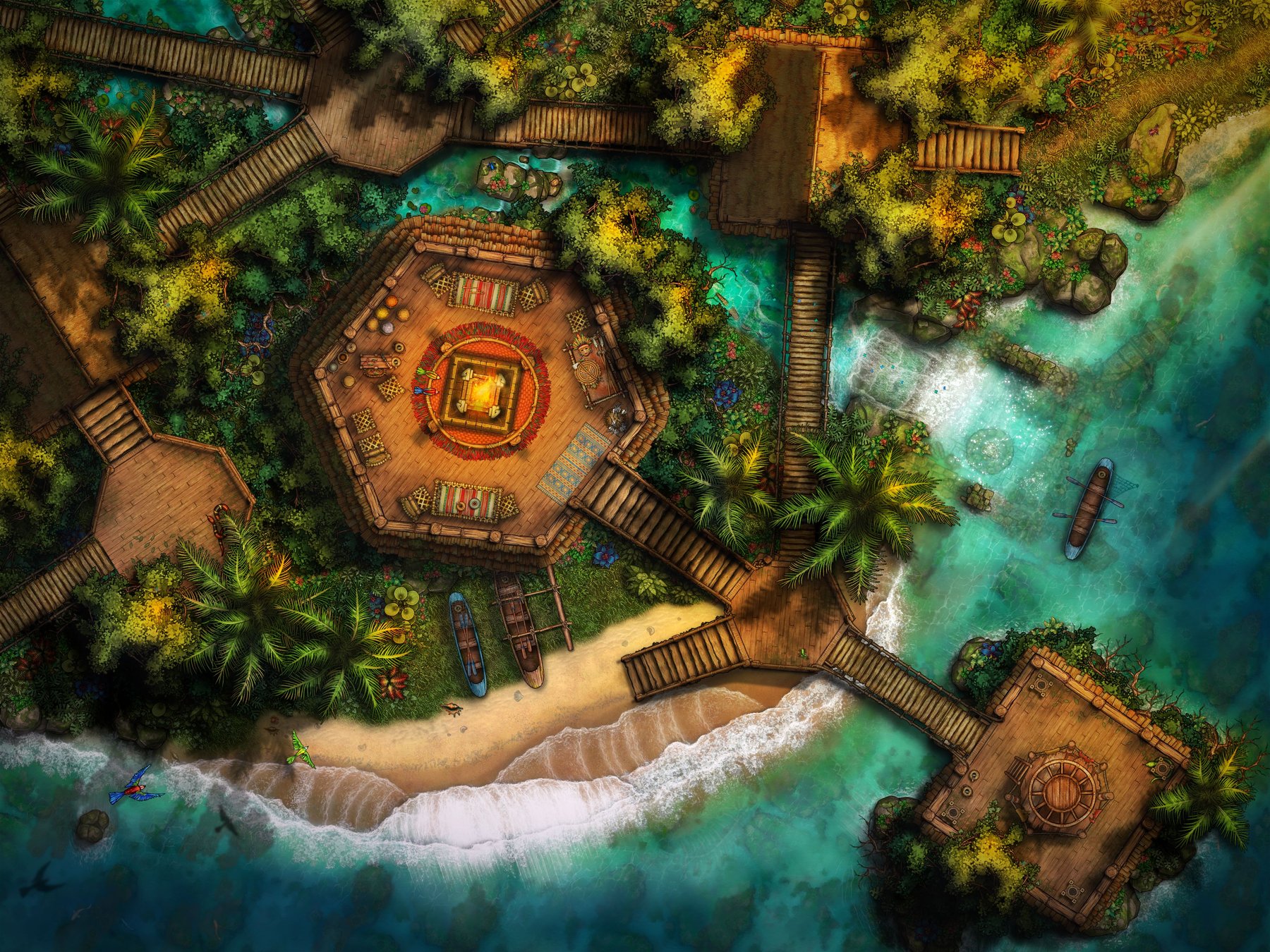 Treetop Jungle Village