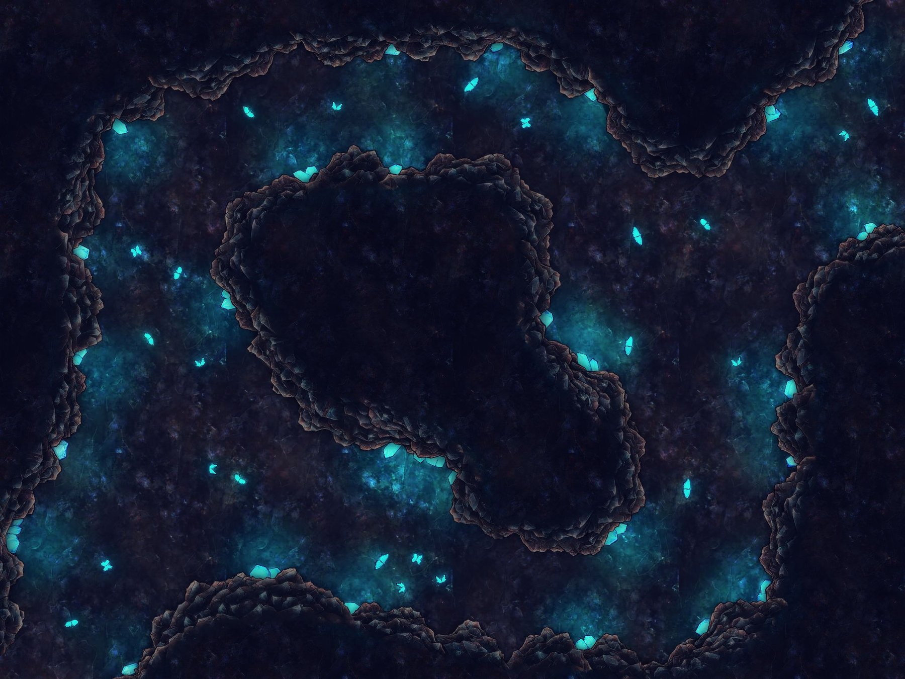 Maptober 2022 #20 : Crystal Cave