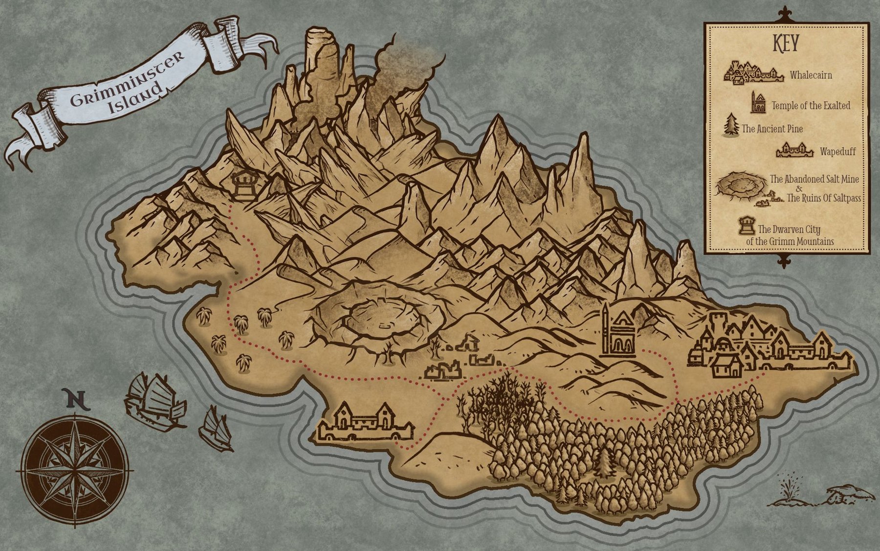 Grimminister Island