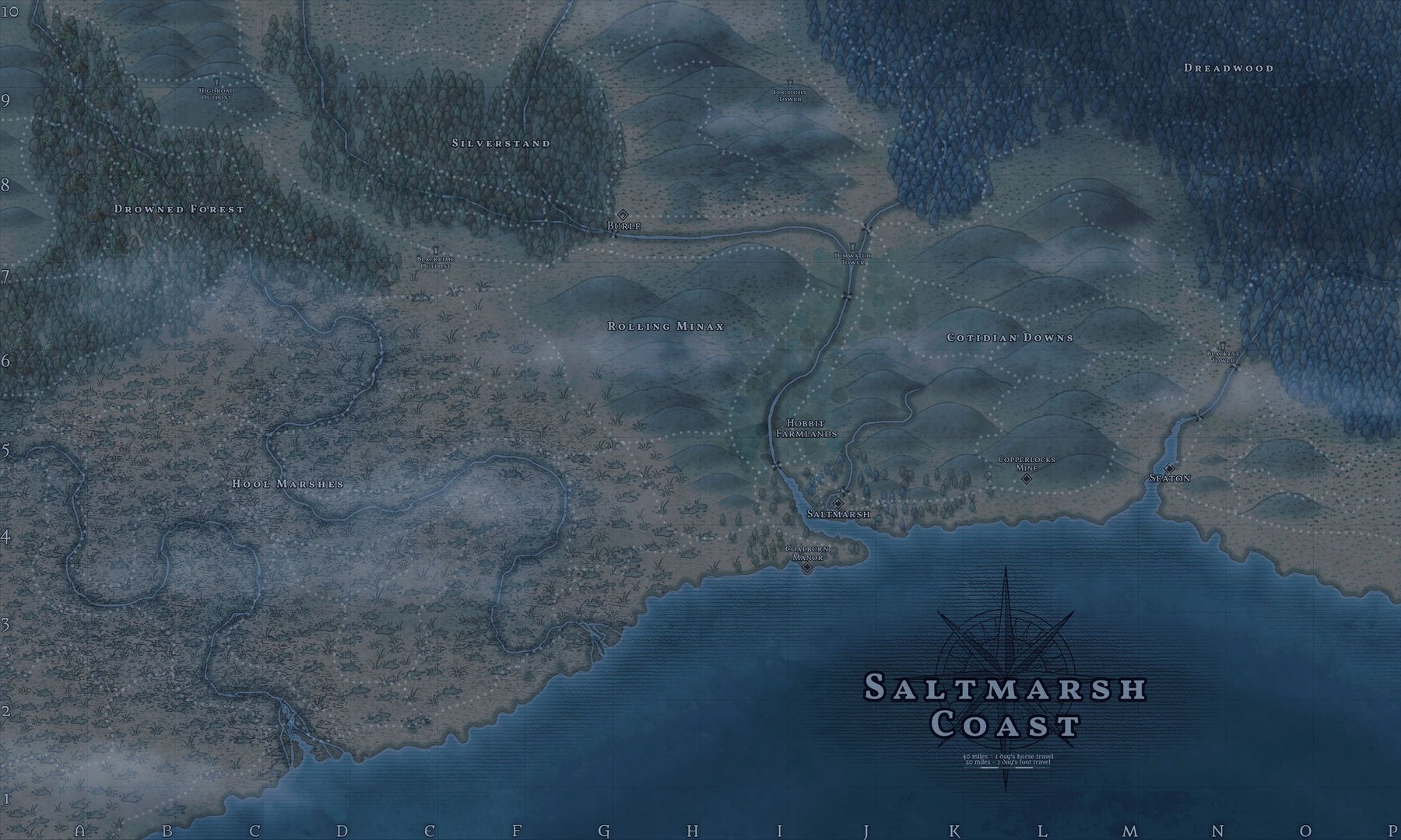 Saltmarsh Region Adventure