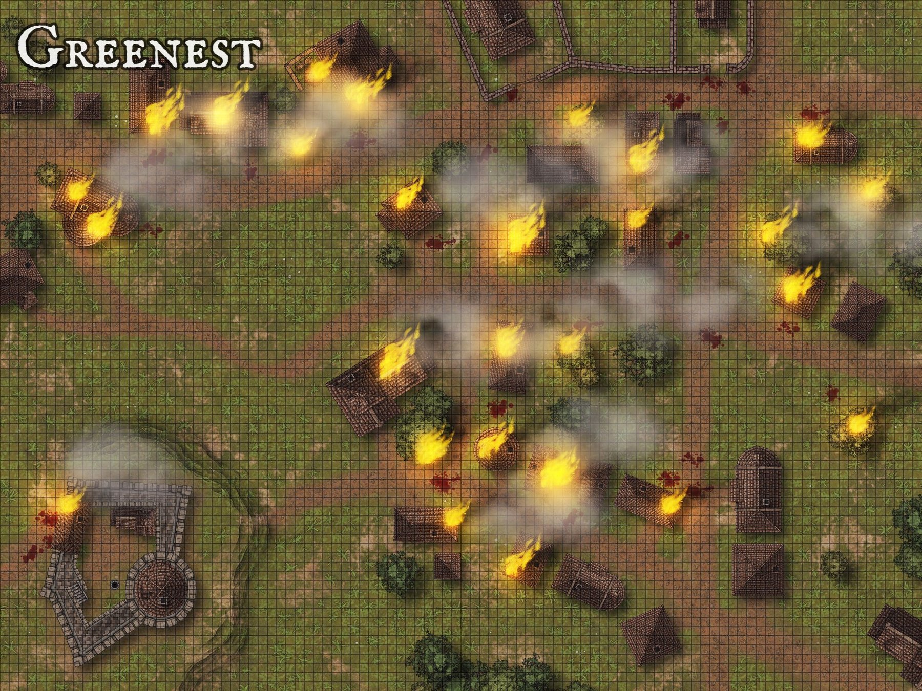 Greenest- Seek the Keep Battle Map