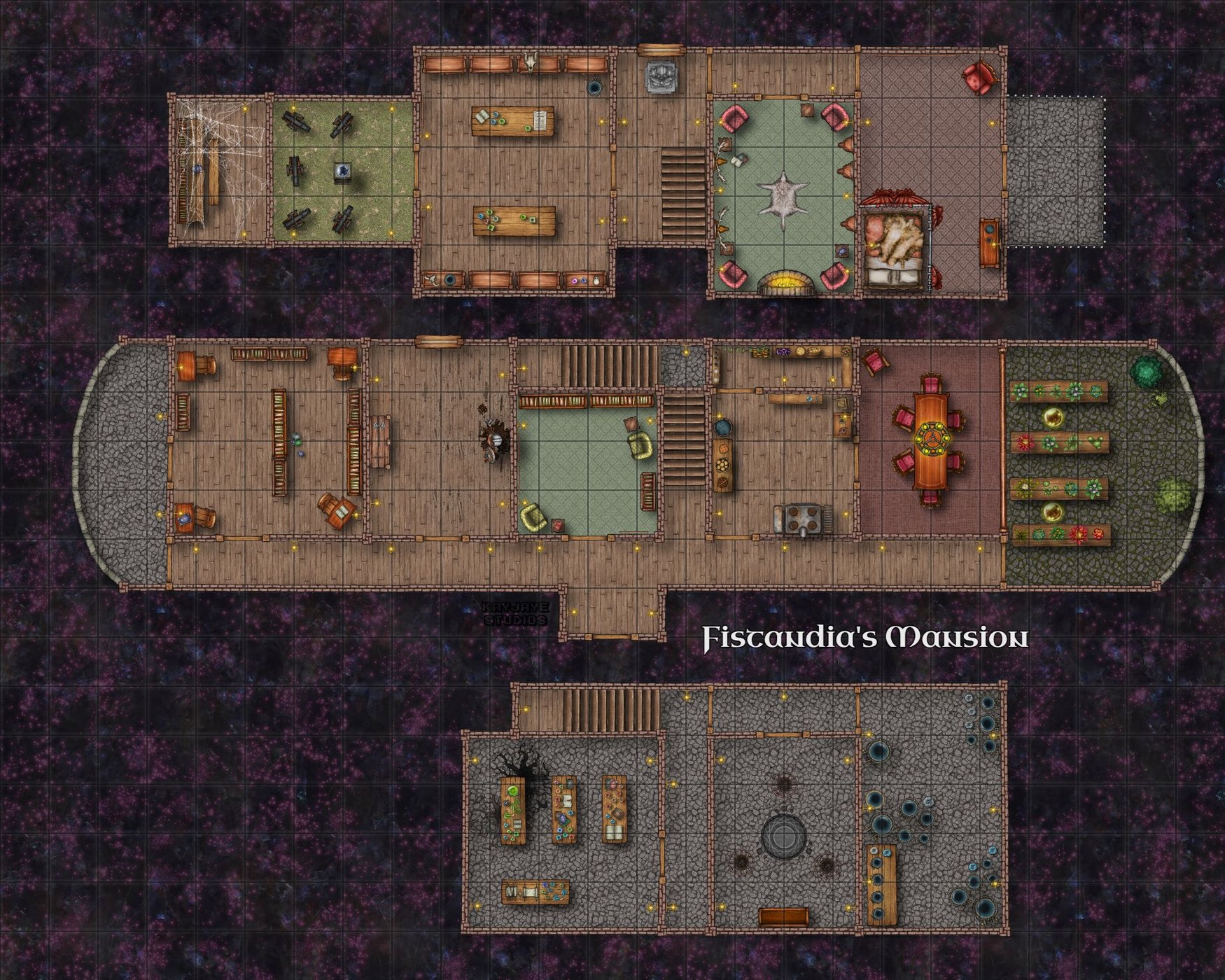 The Joy of Extradimensional Spaces (Grid)