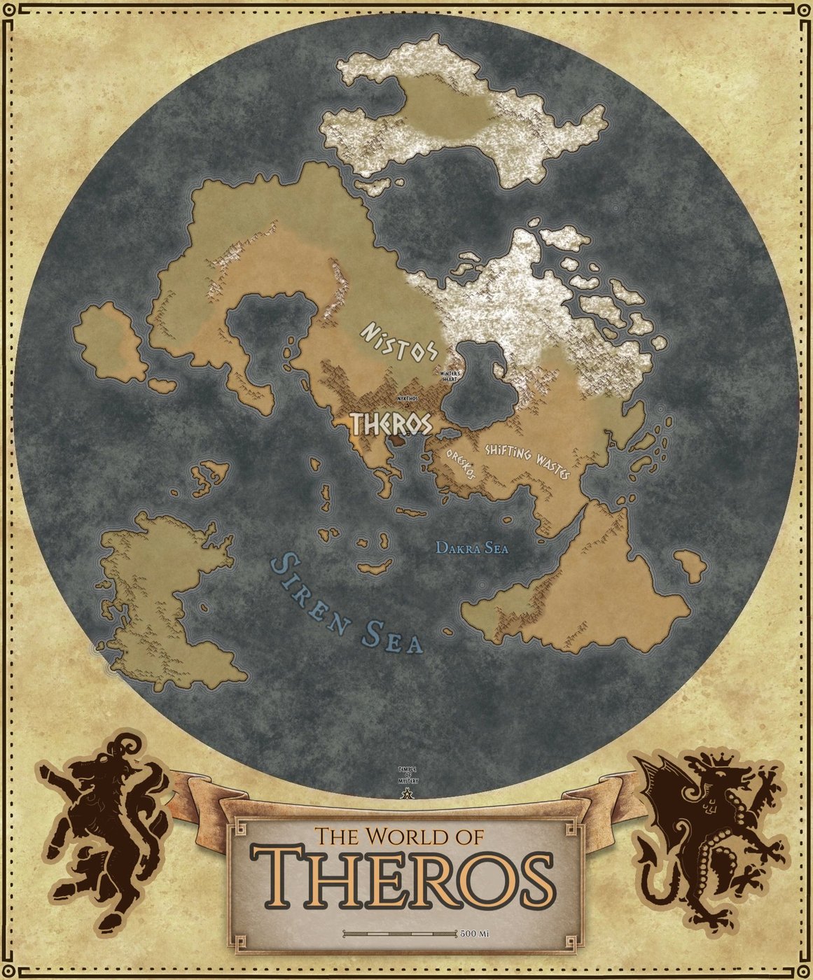 Theros - Worldmap v12