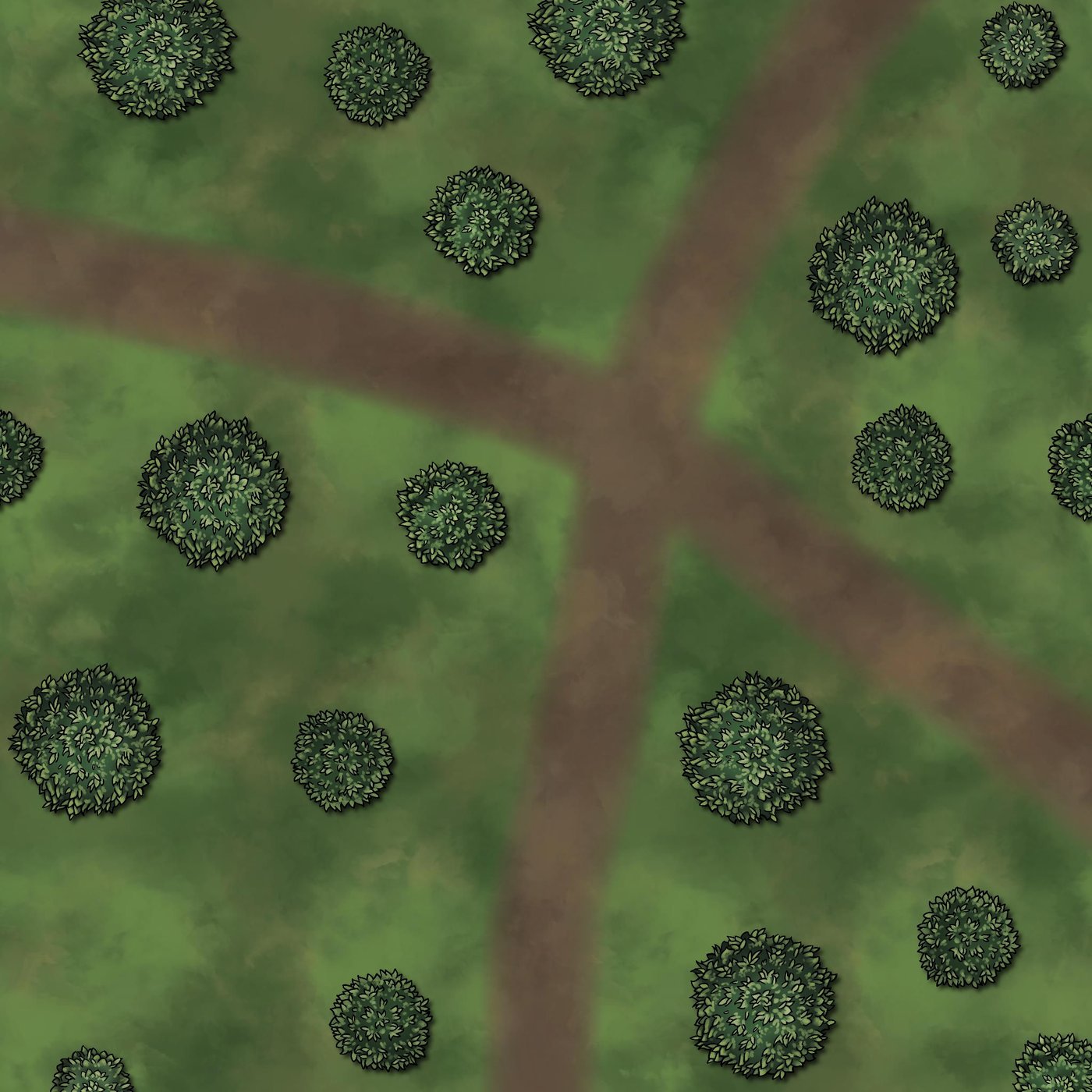 Generic Battlemap: Forest 3